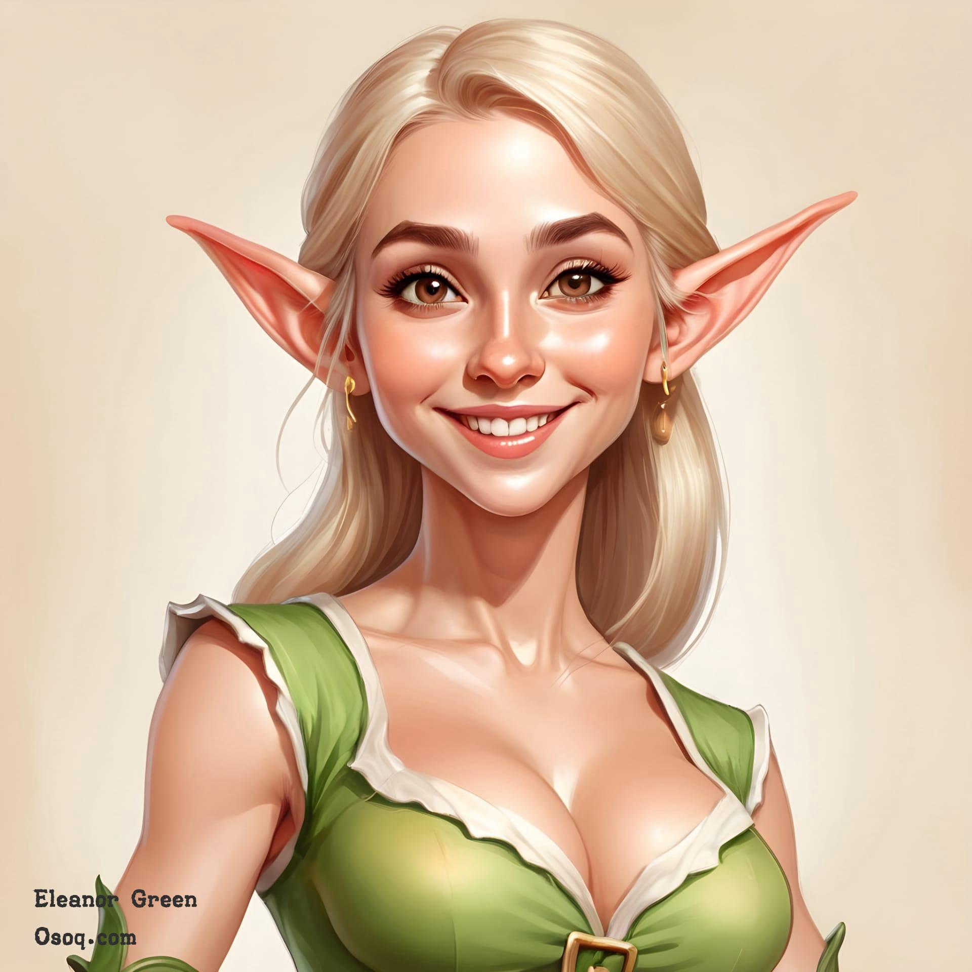 Elf caricature 04