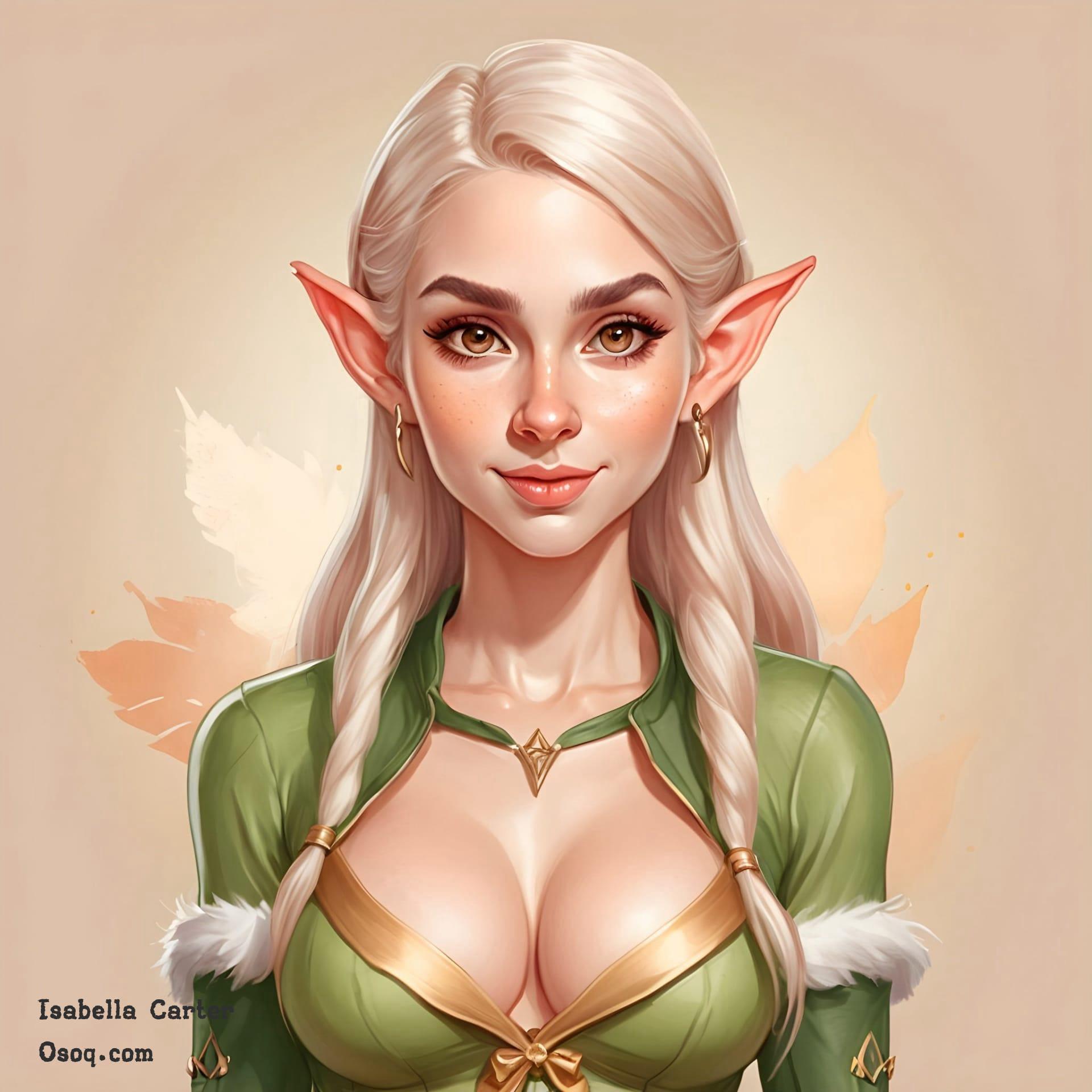 Elf caricature 08