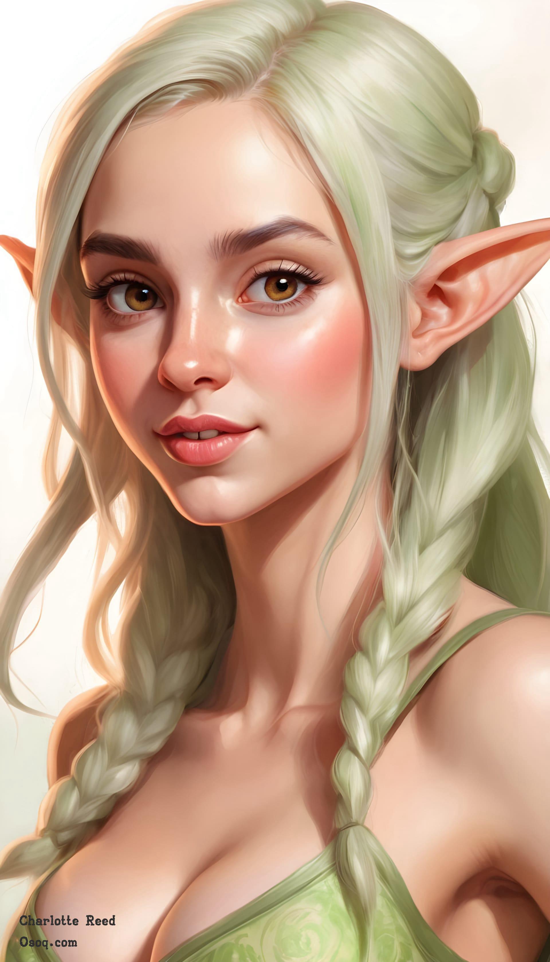 Elf caricature 10