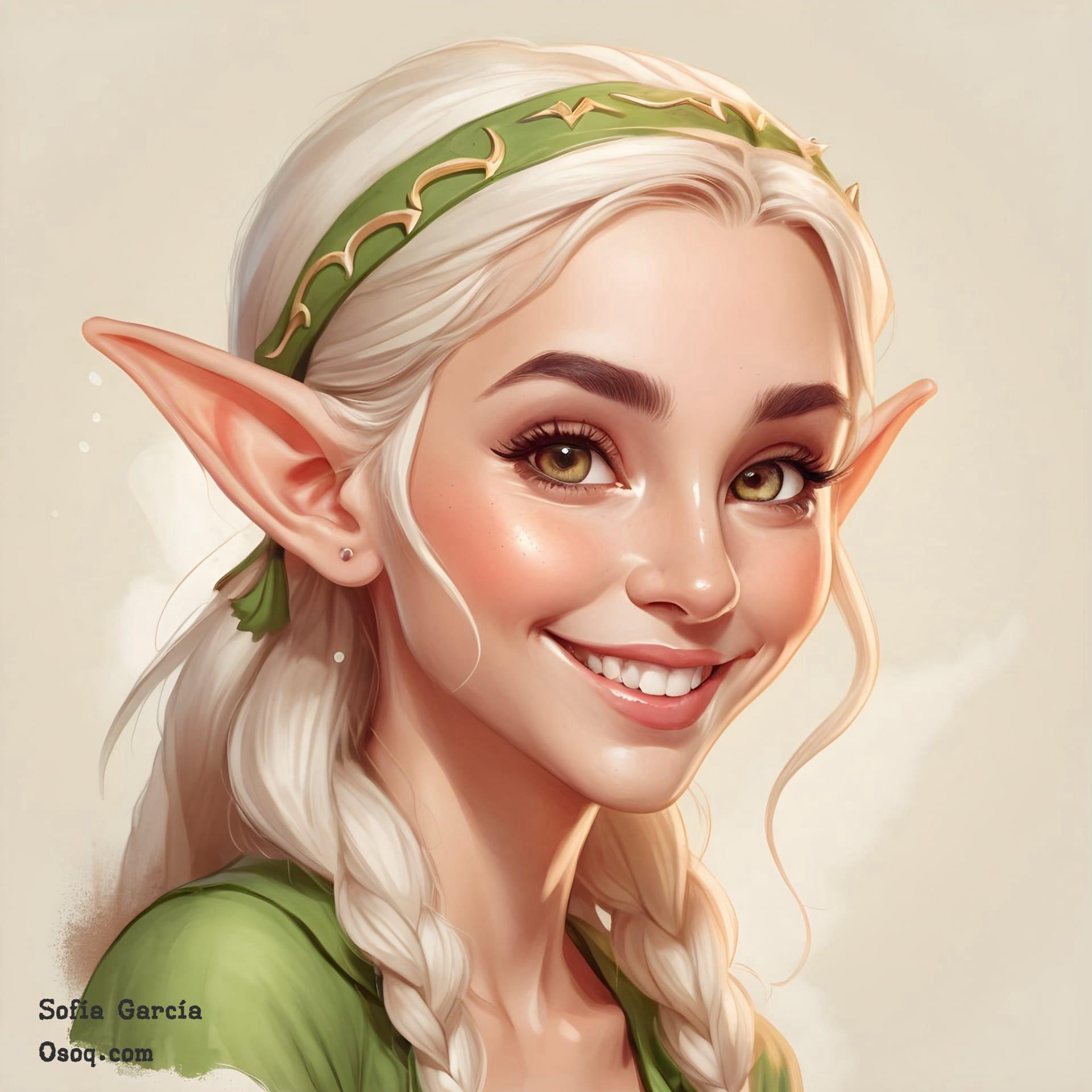 Elf caricature 12