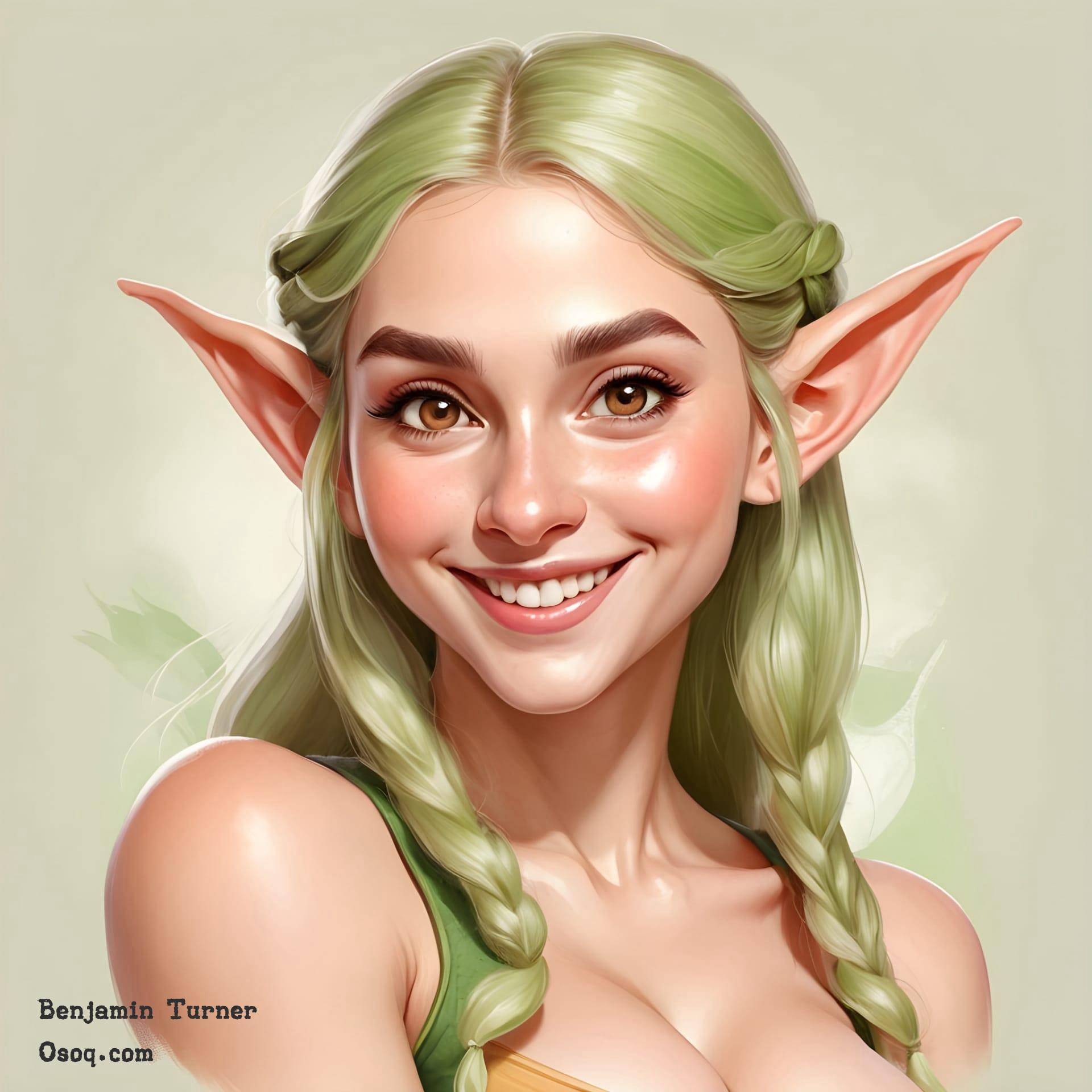 Elf caricature 14