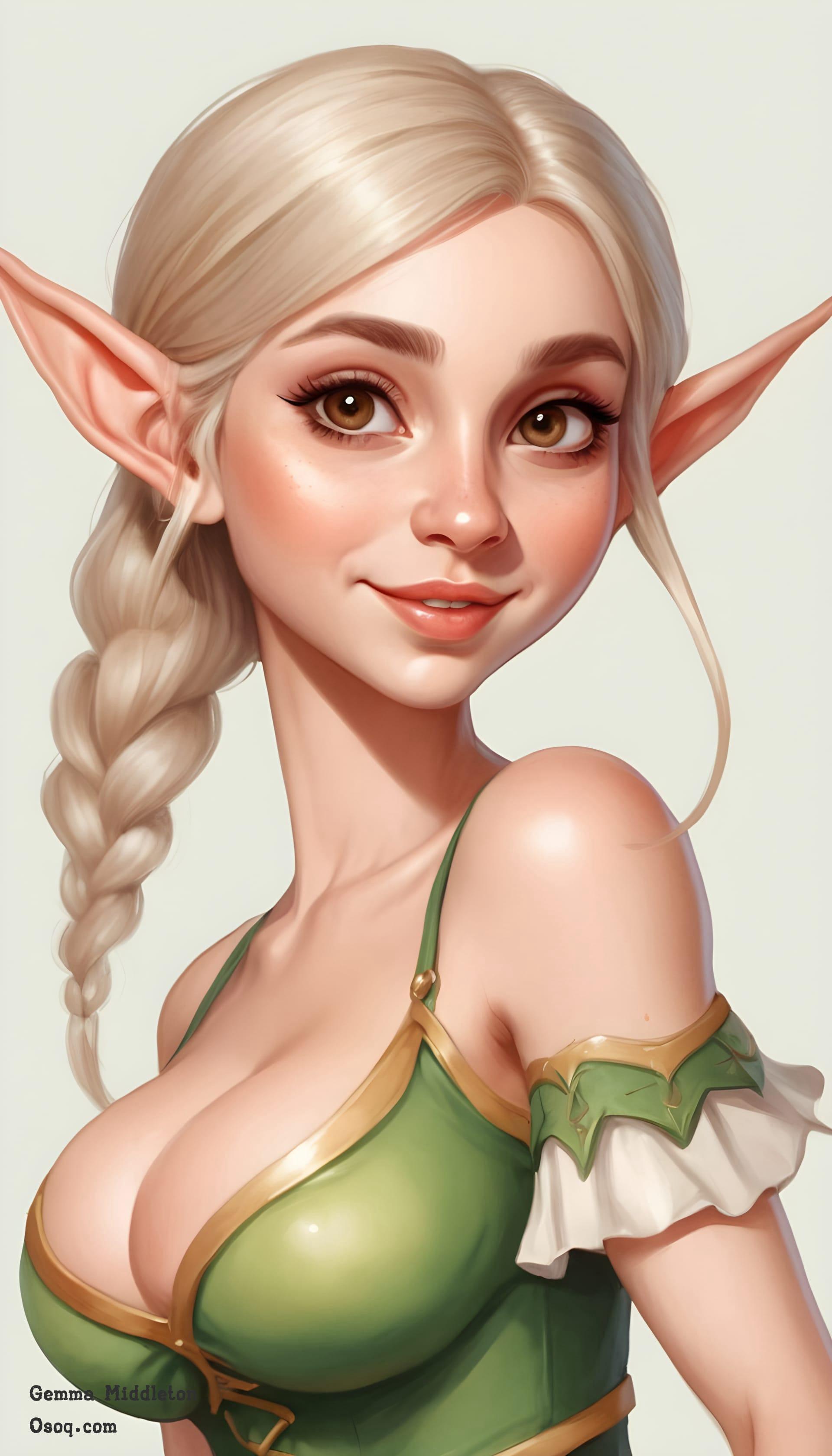 Elf caricature 16