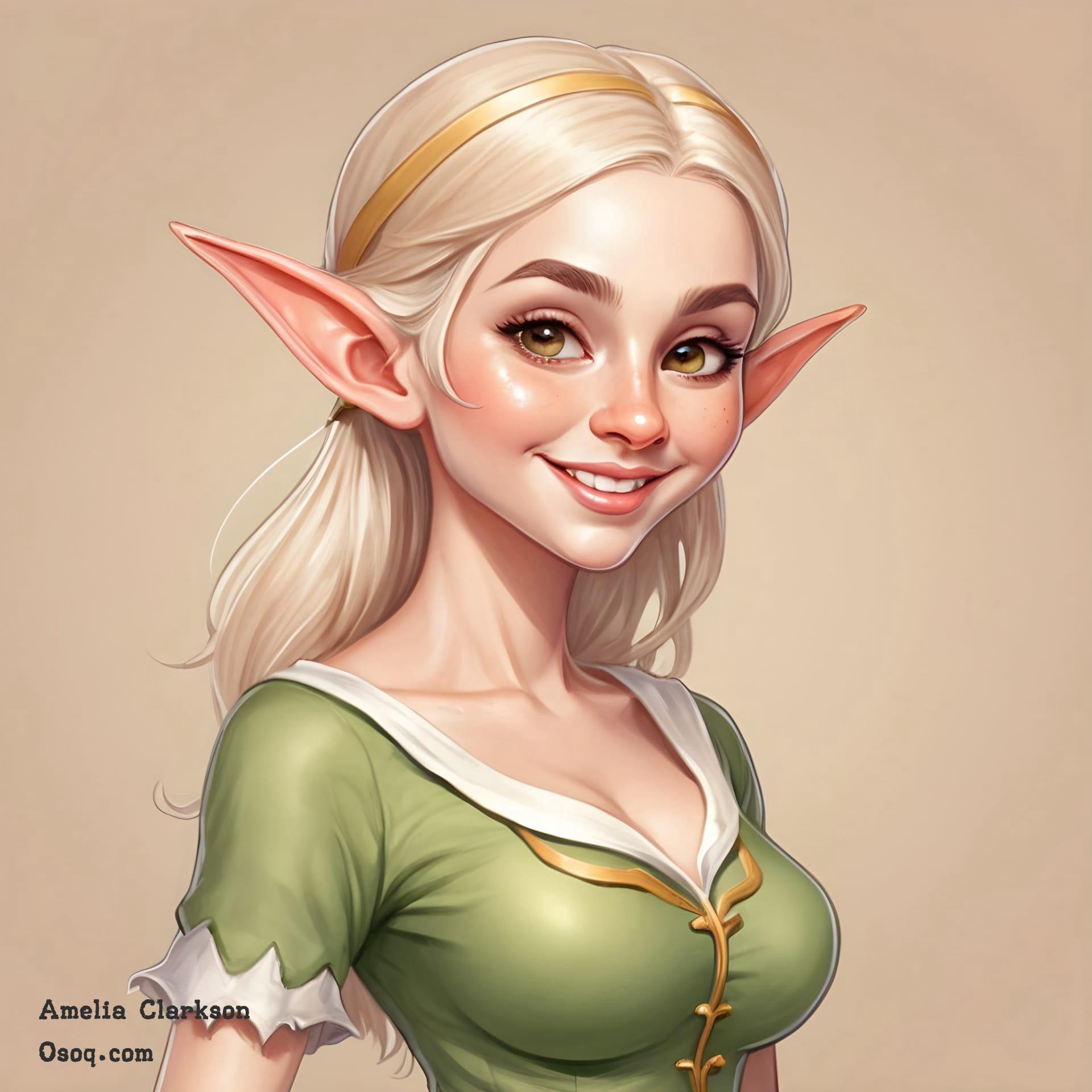 Elf caricature 18