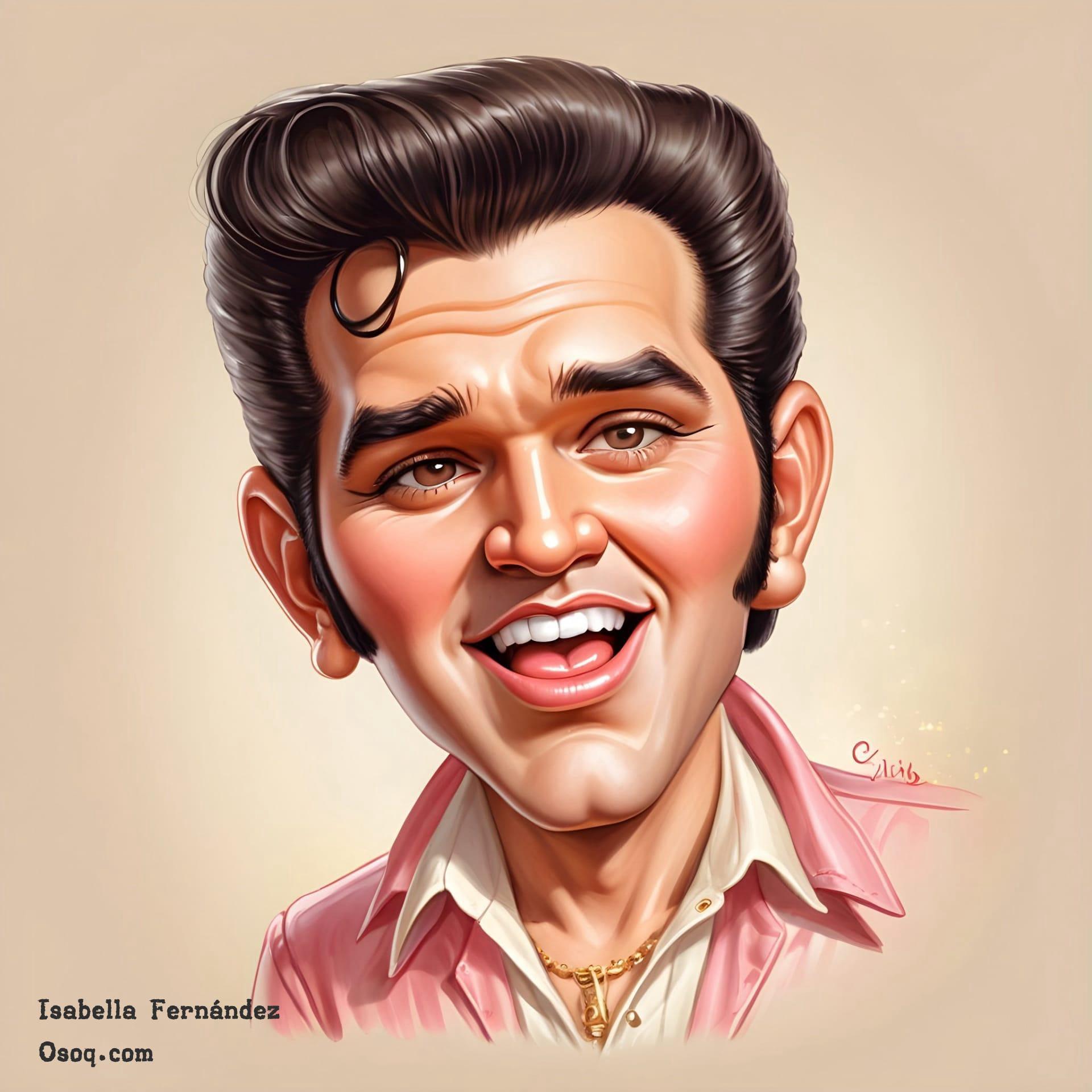 Elvis caricature 02