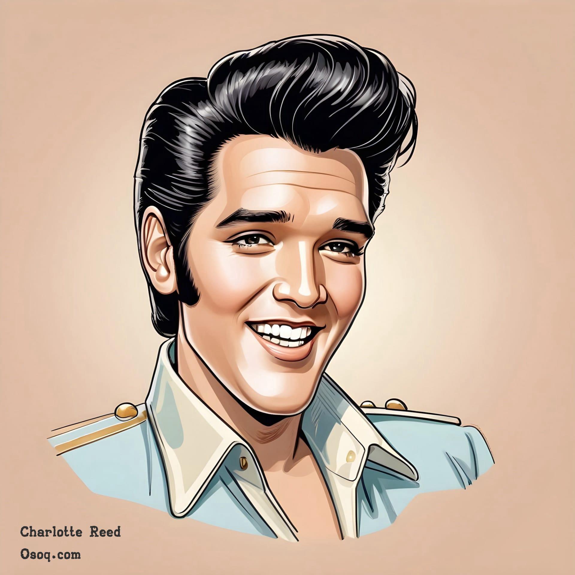 Elvis caricature 04