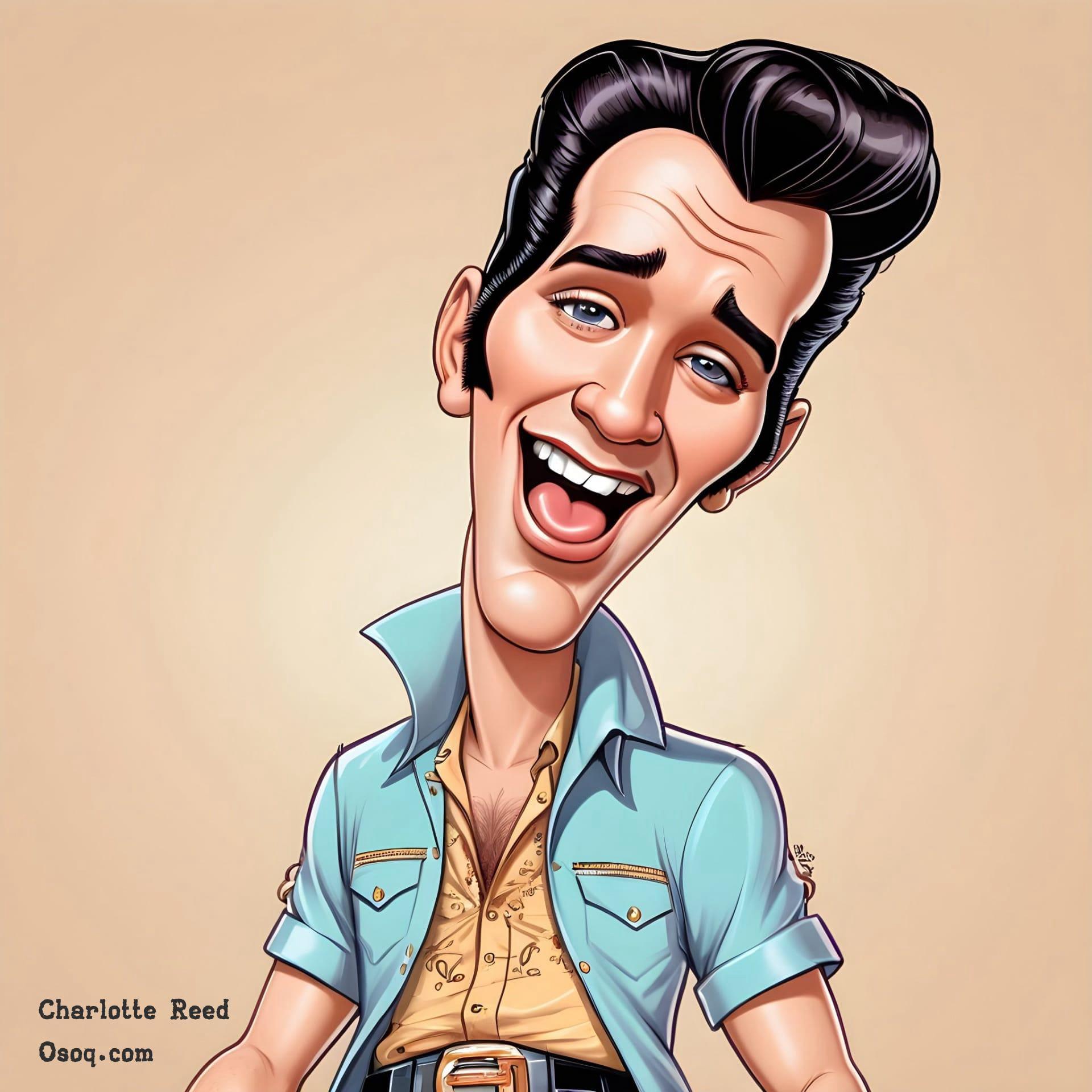 Elvis caricature 05