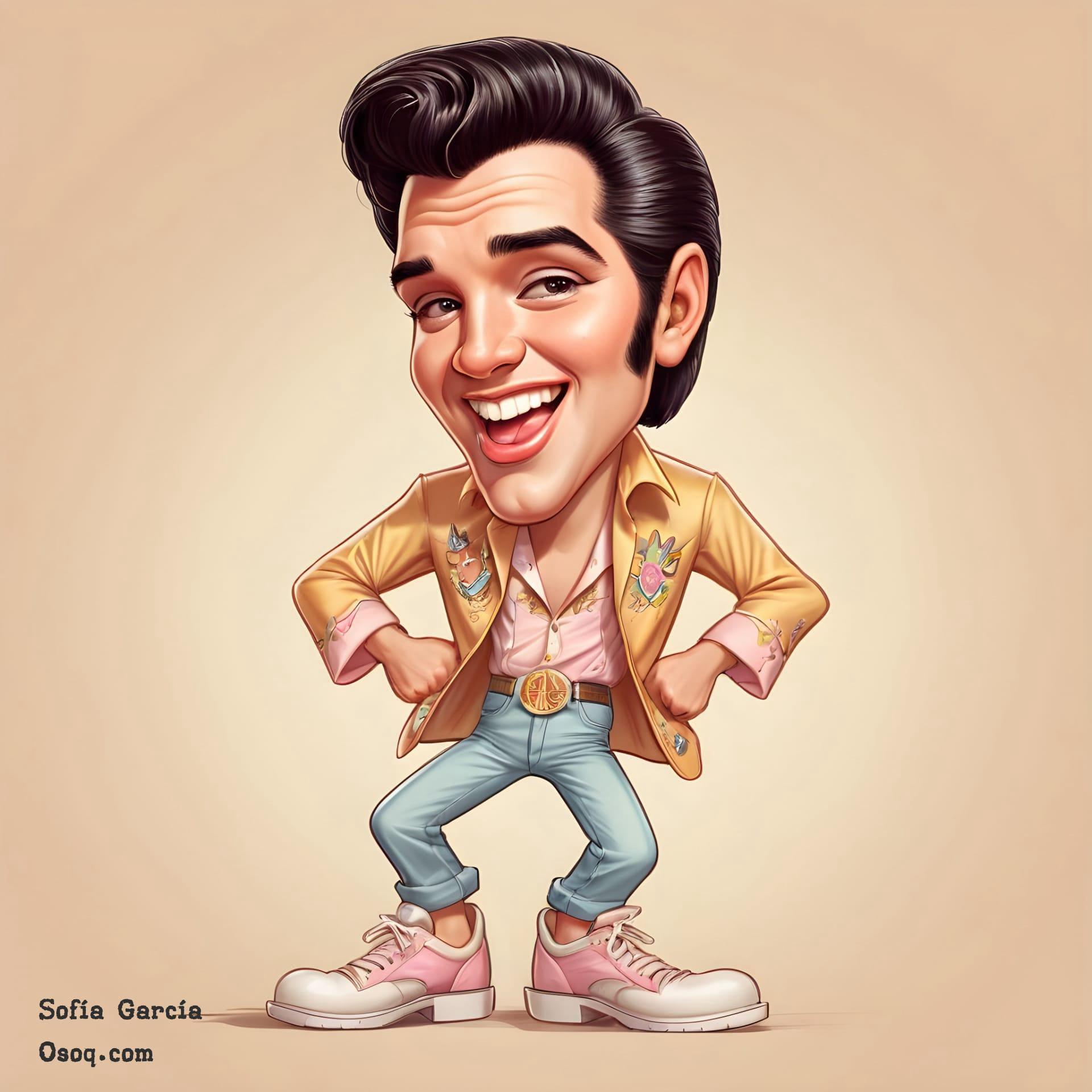 Elvis caricature 06