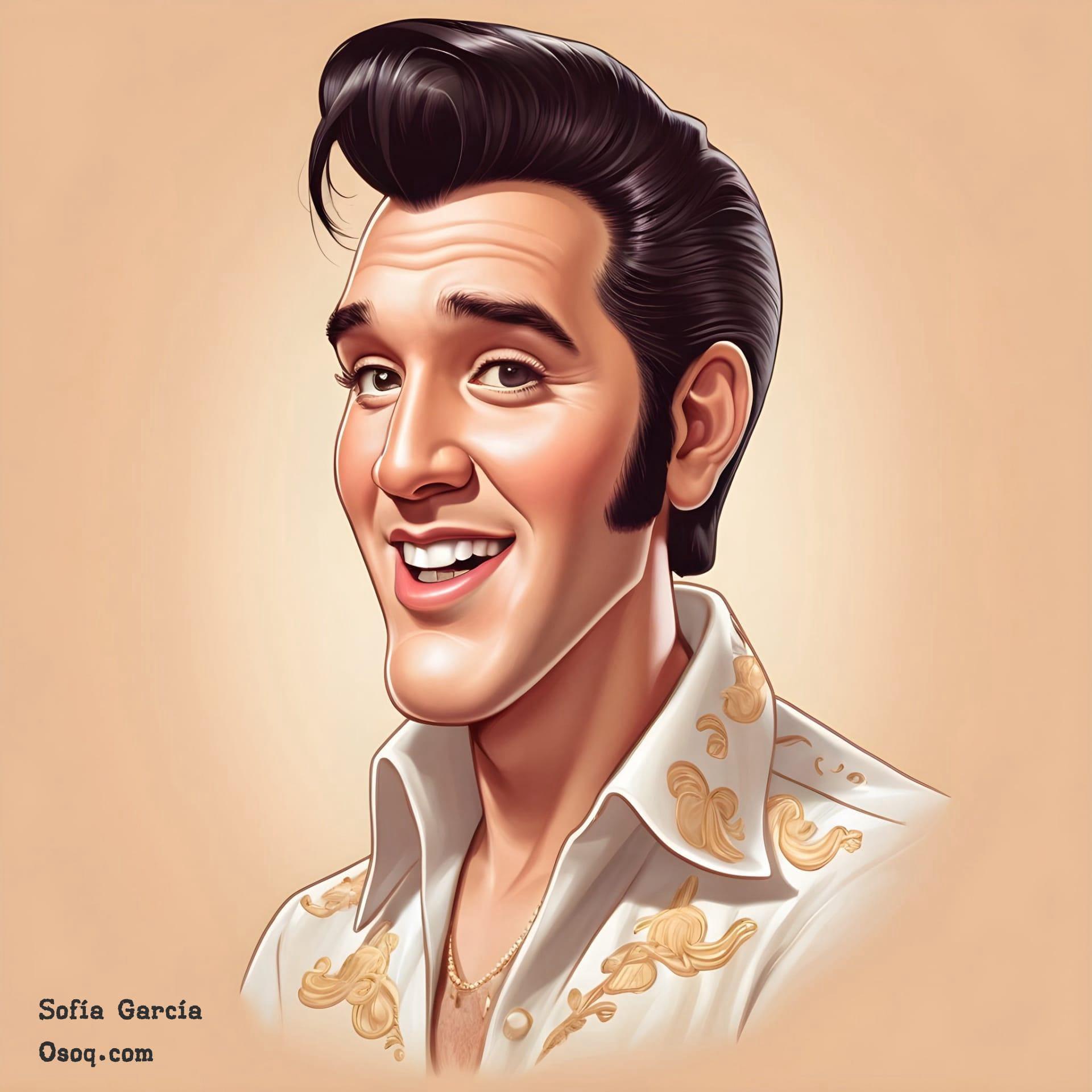 Elvis caricature 07