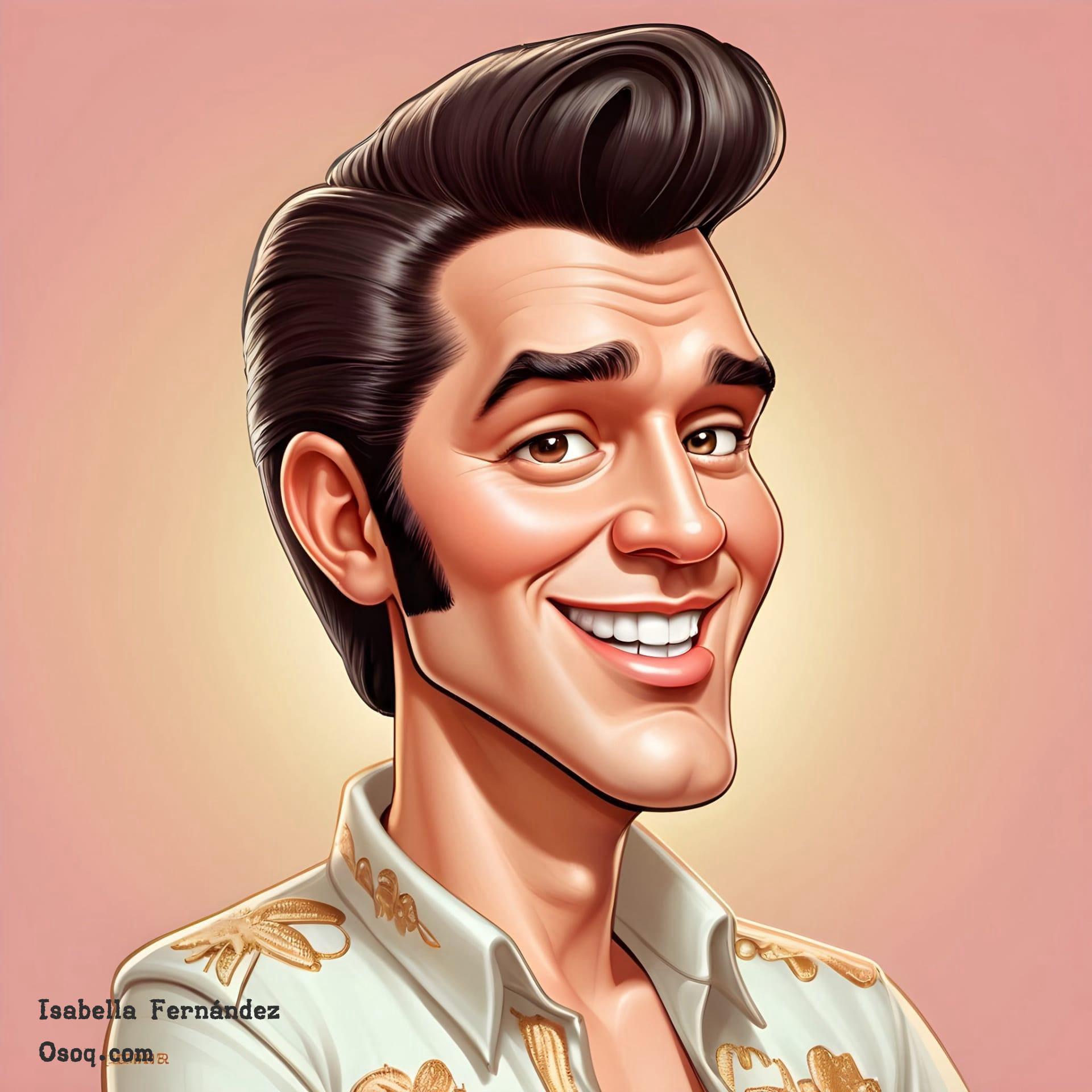 Elvis caricature 17