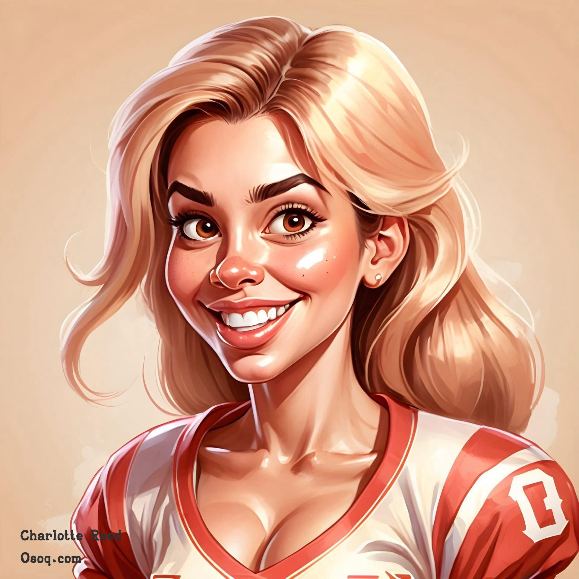 Female caricature 19