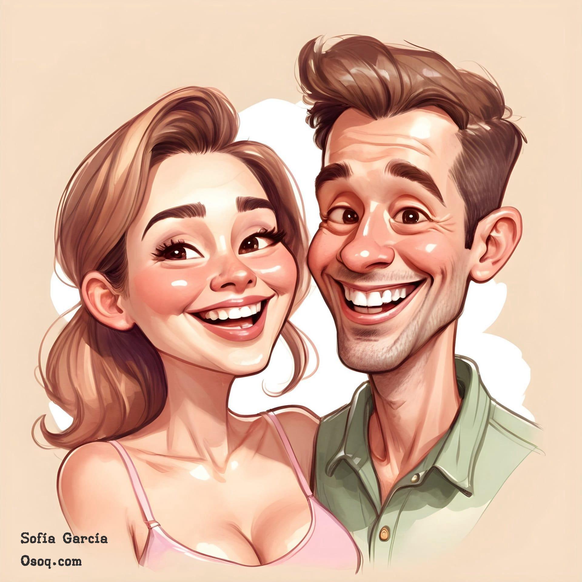 Funny caricature drawing 03