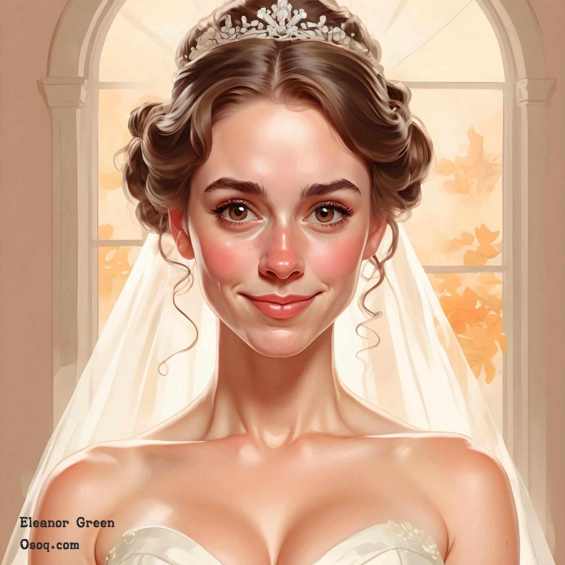 Funny wedding caricature 20