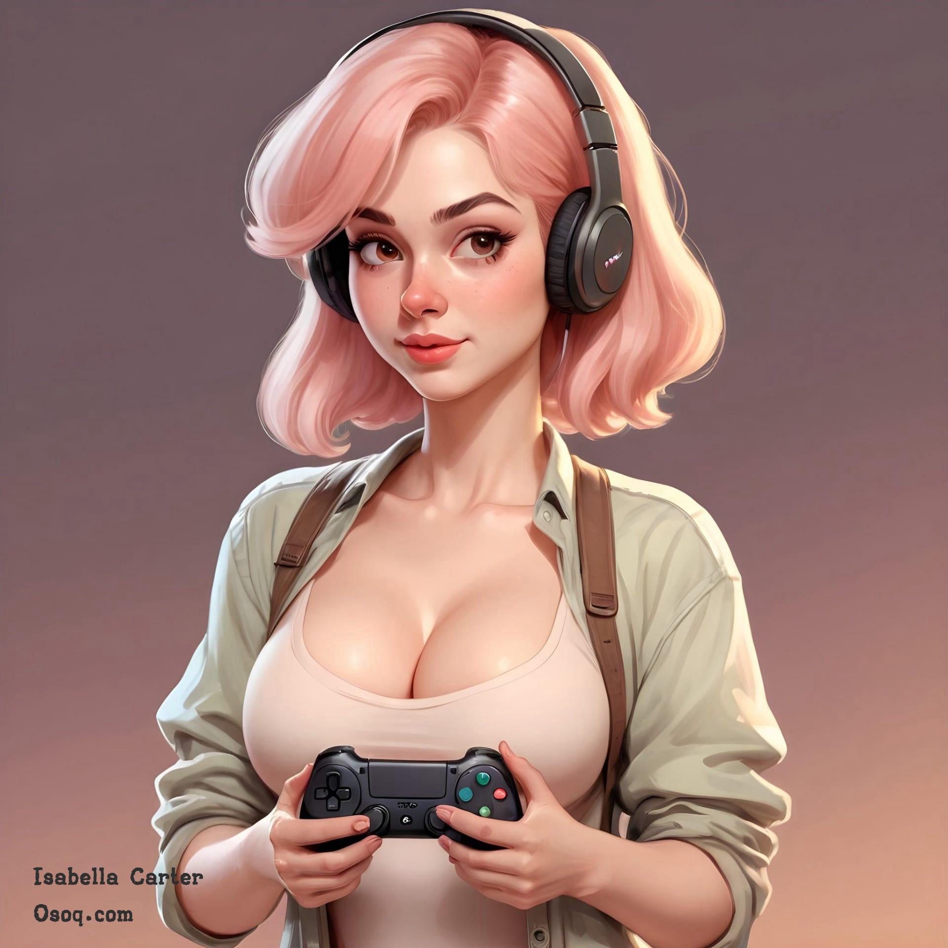 Gamer caricature 03