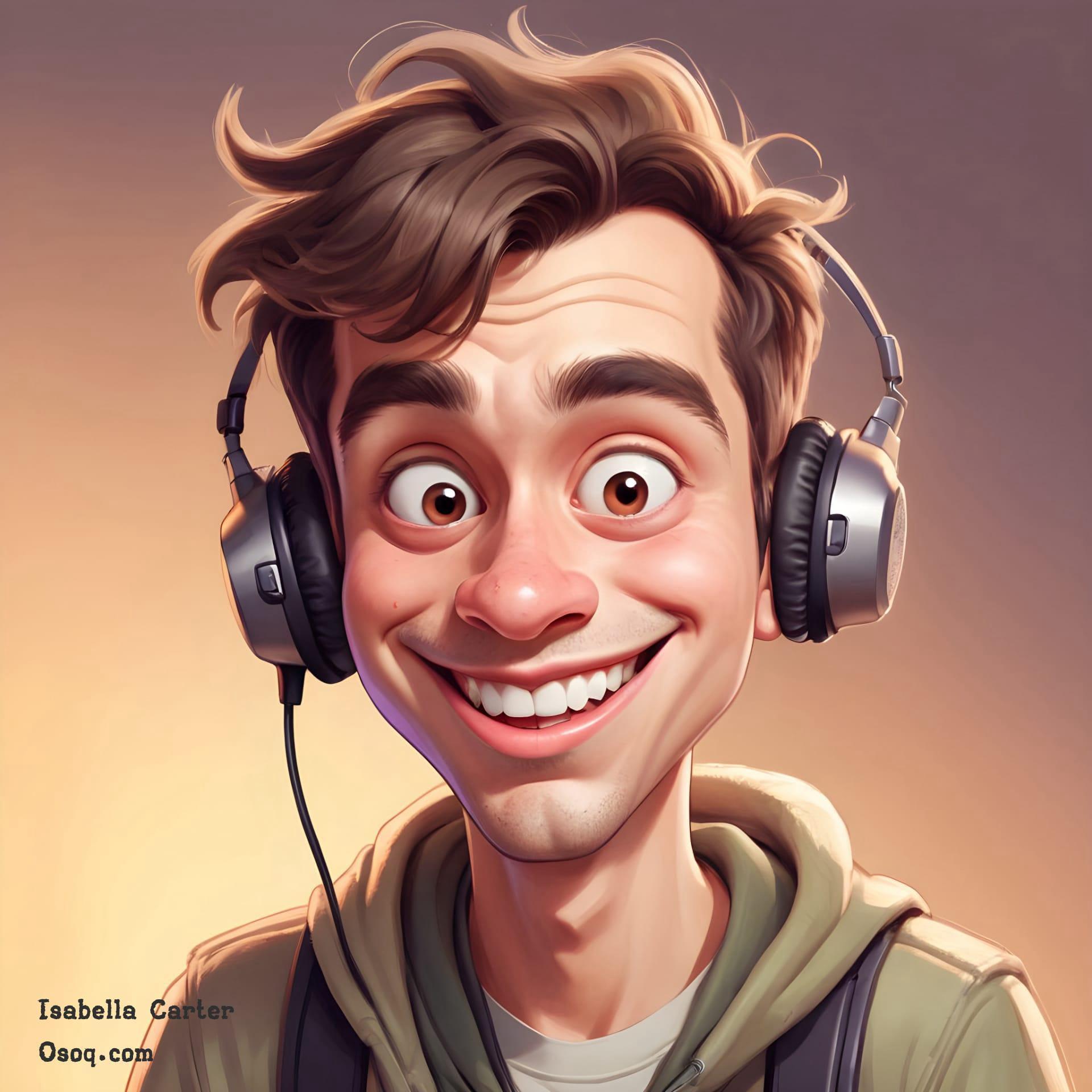 Gamer caricature 18