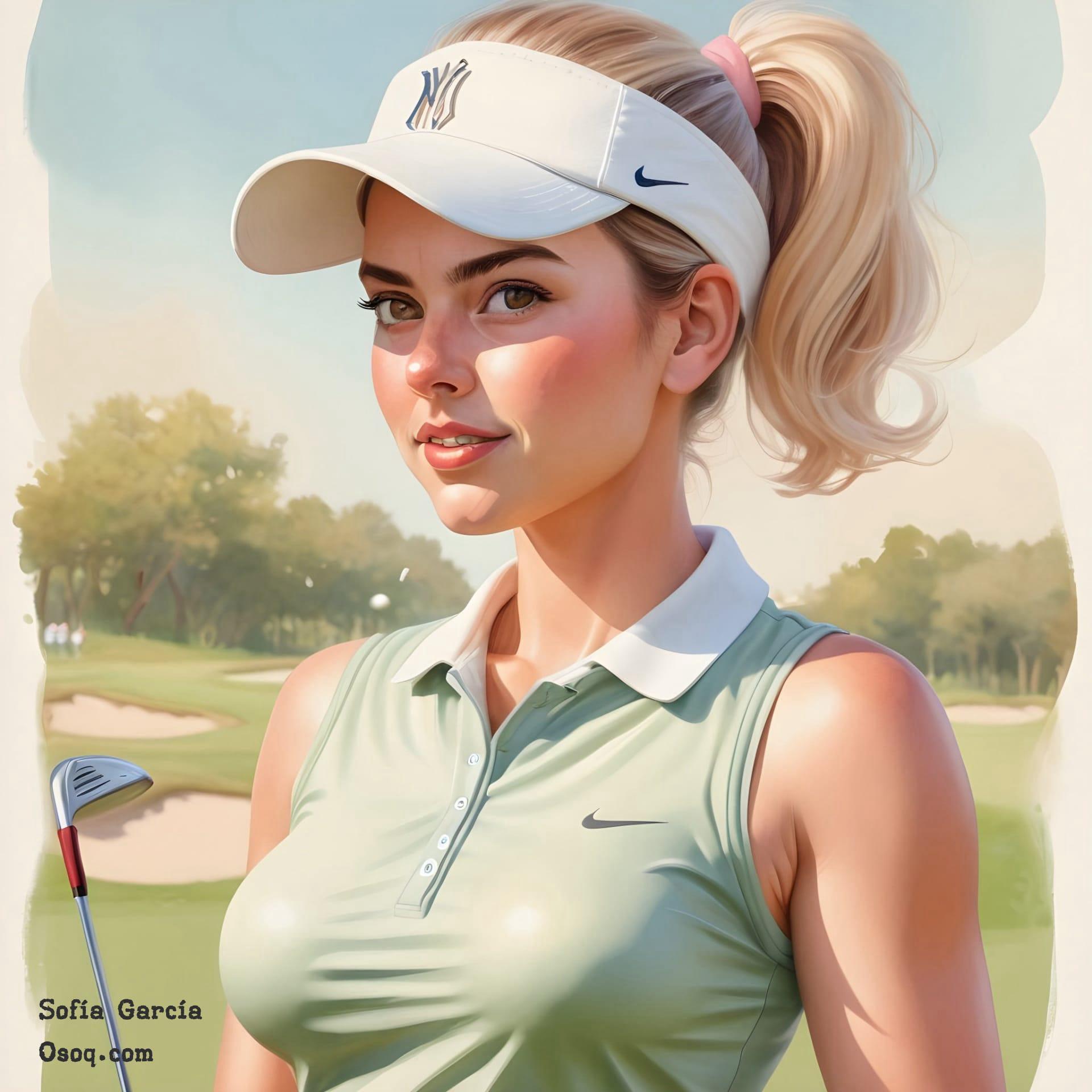 Golf caricature 02