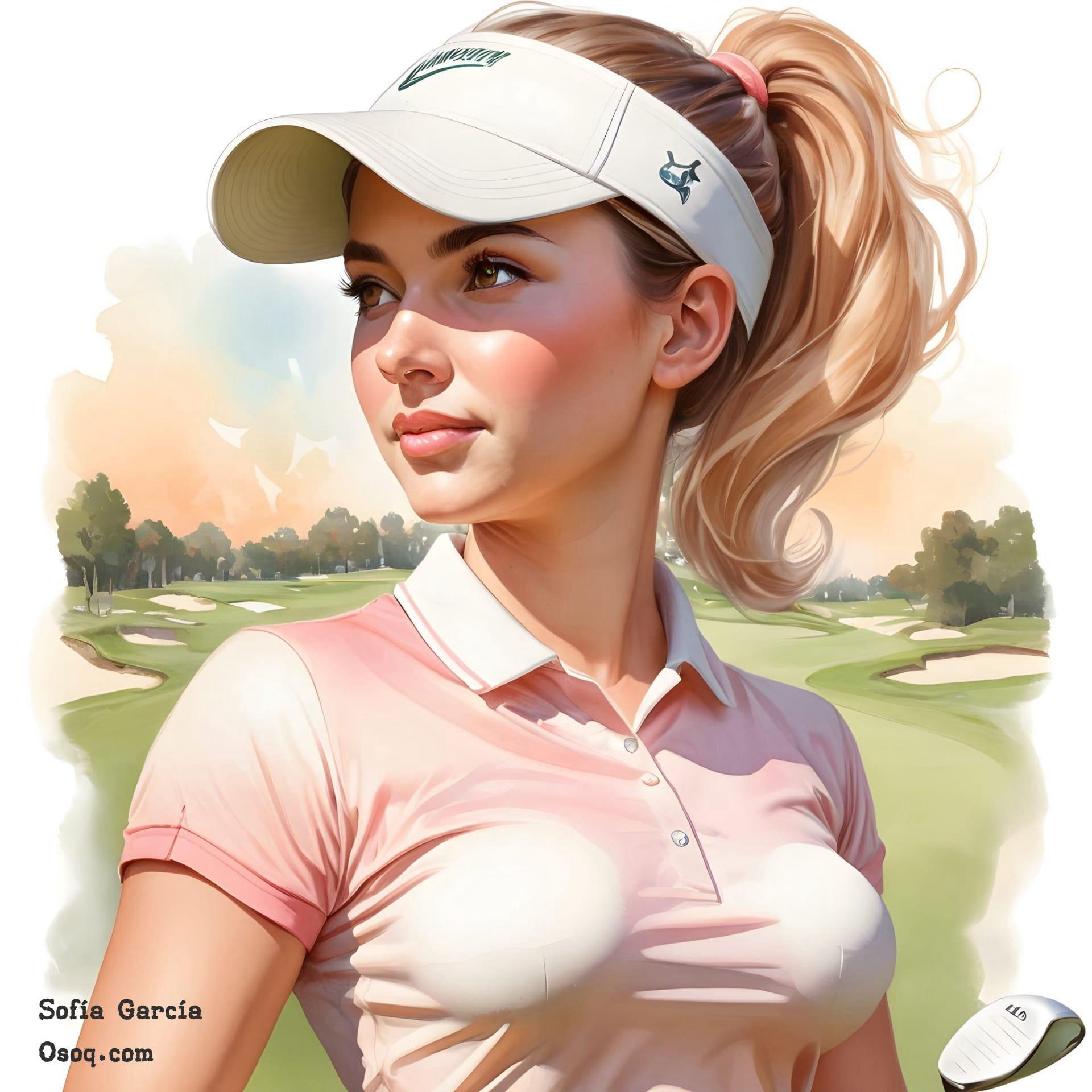 Golf caricature 16