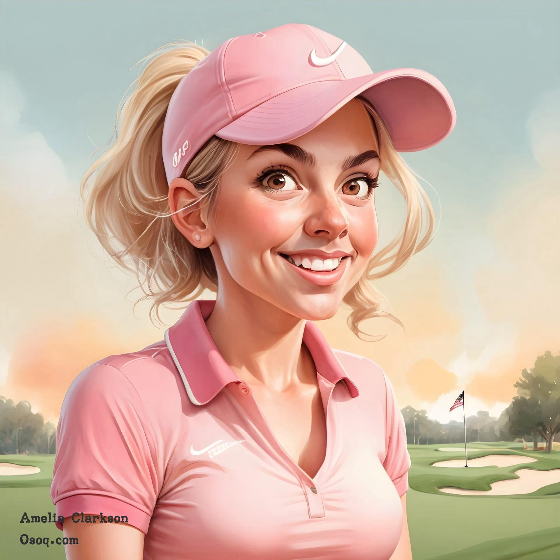 Golf caricature 20