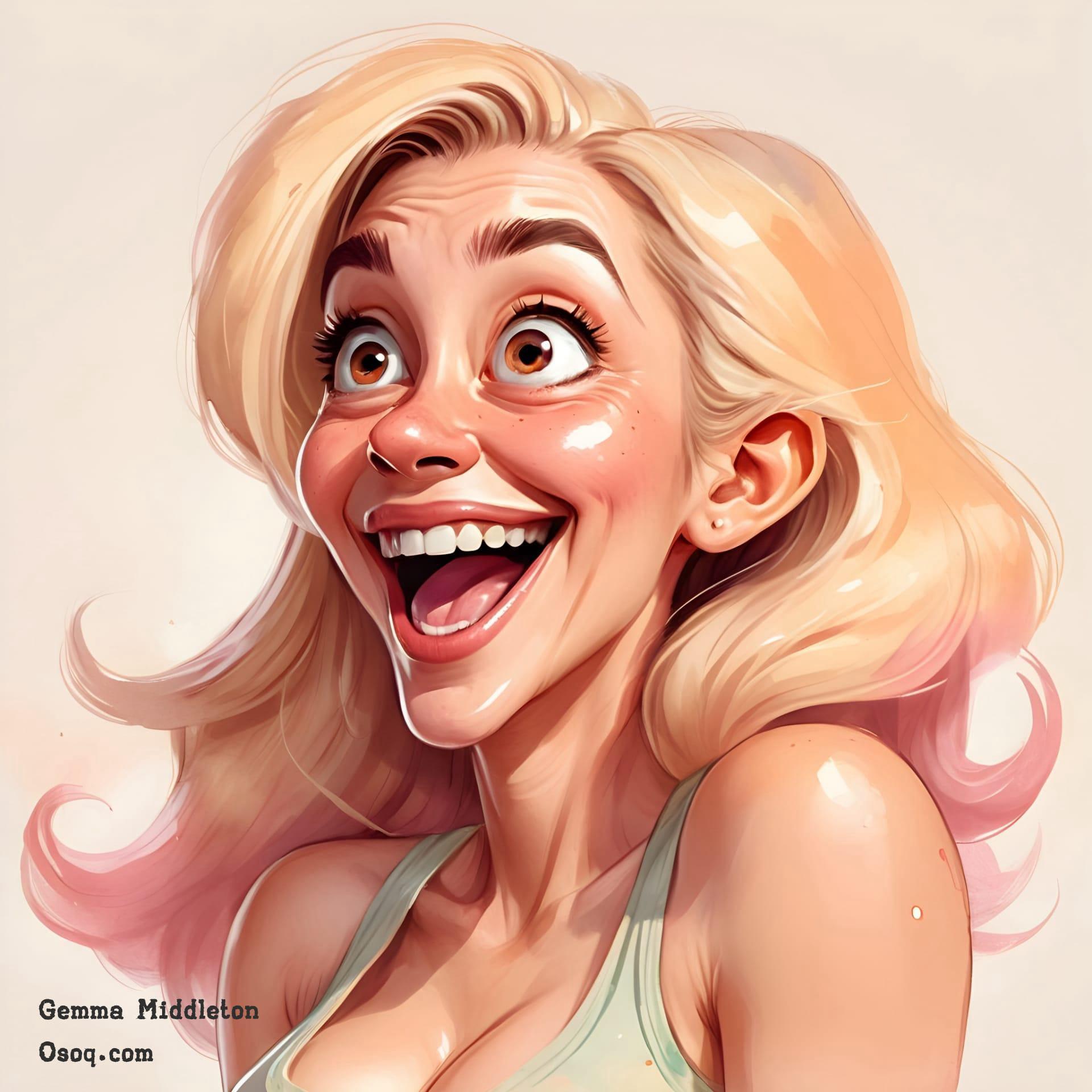 Goofy faces caricatures 16