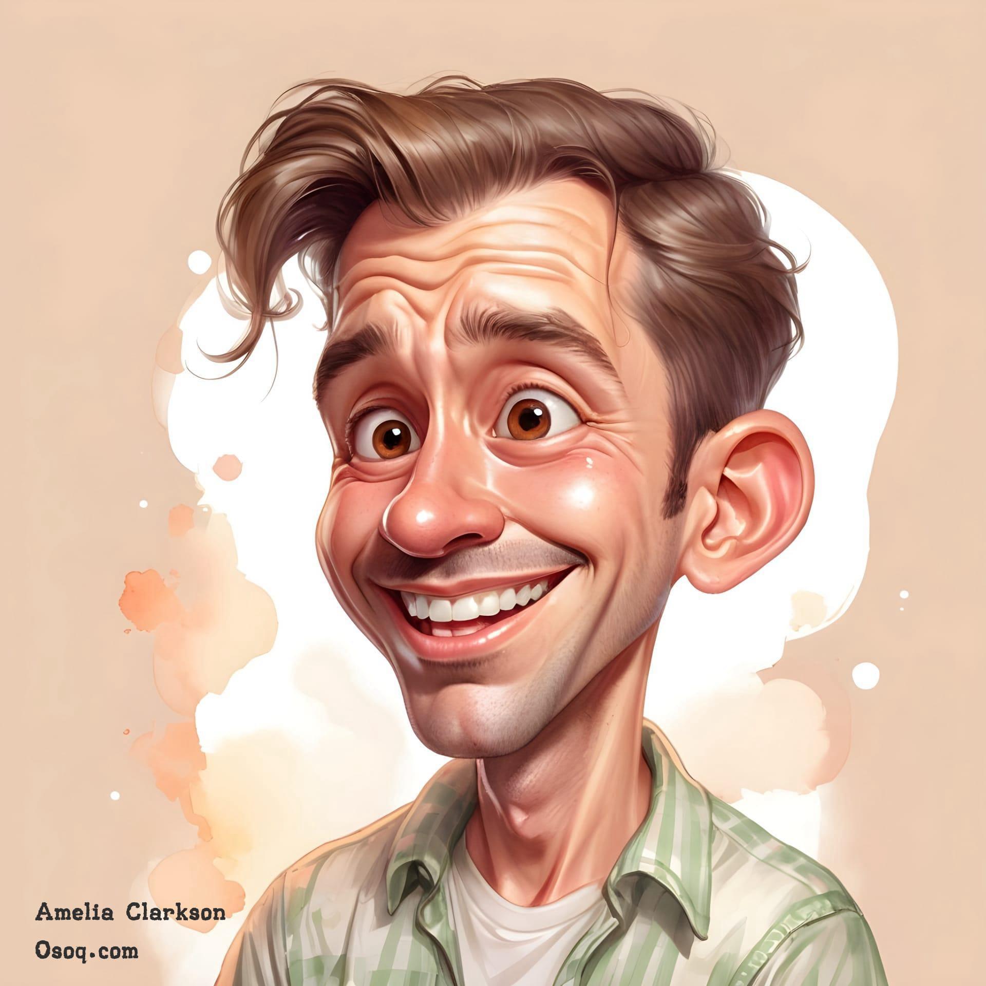 Goofy faces caricatures 18