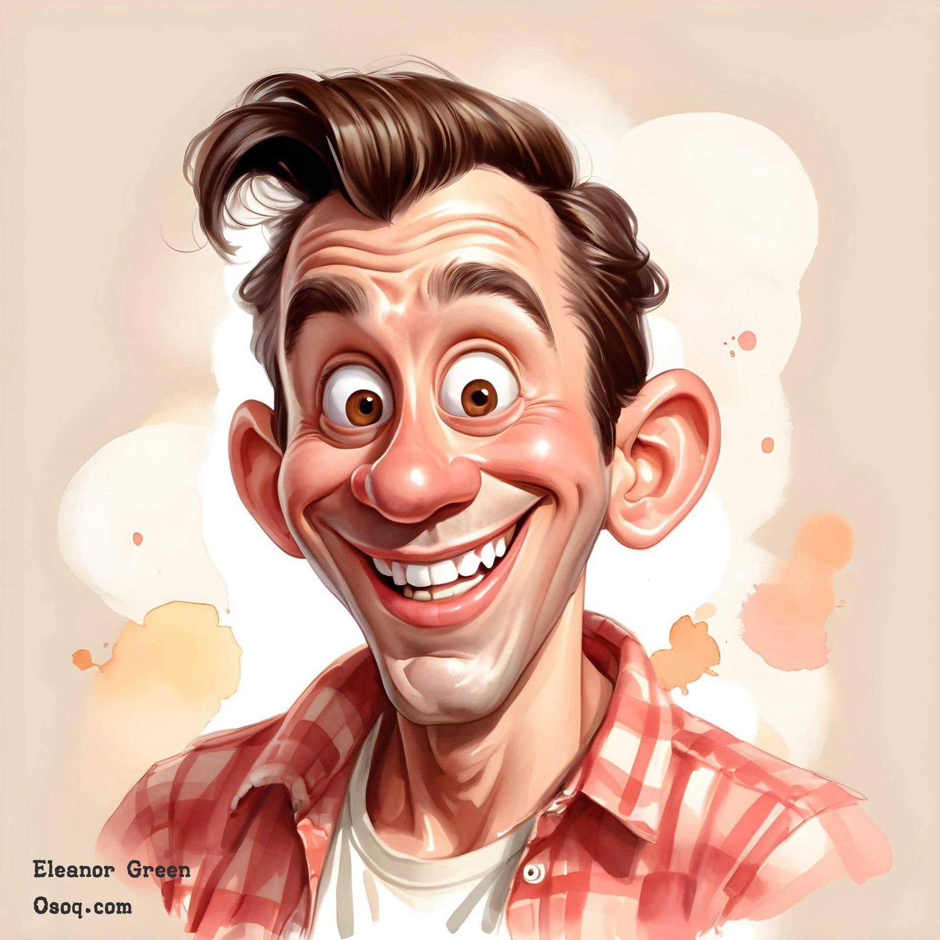 Goofy faces caricatures 19