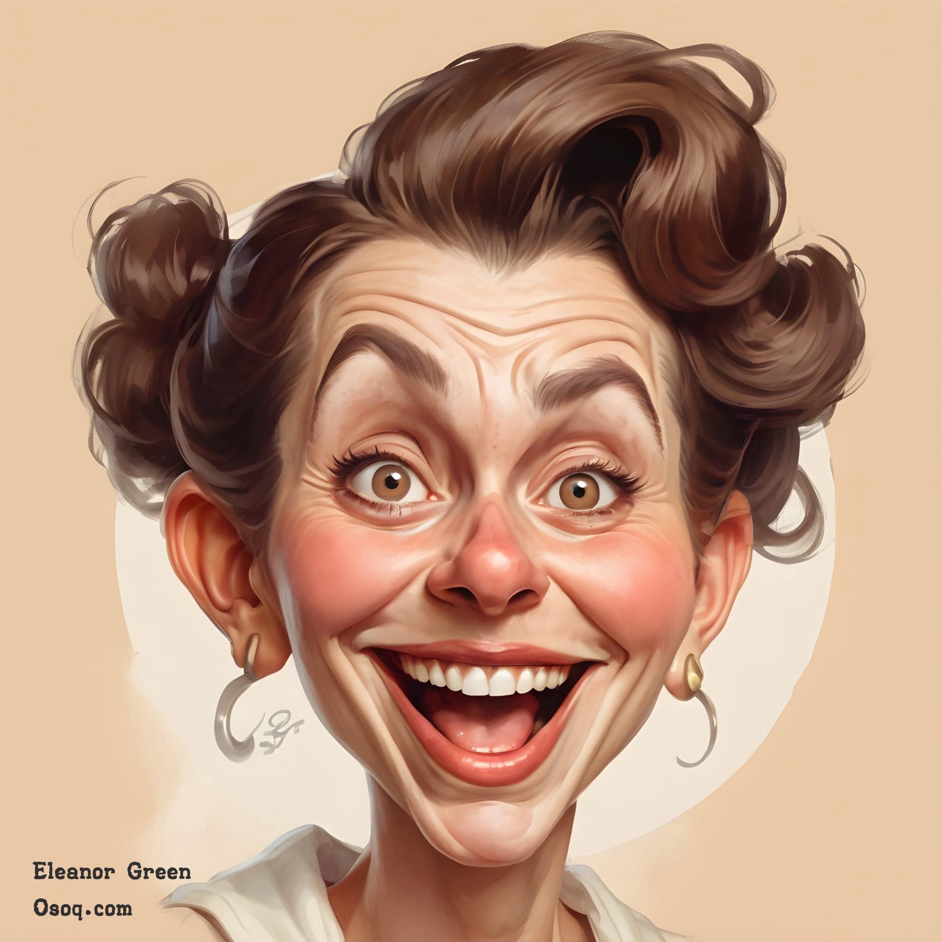 Goofy faces caricatures 20