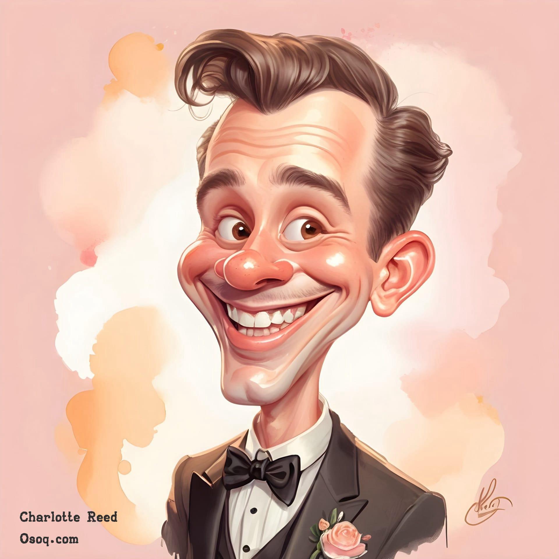 Groom caricature 04