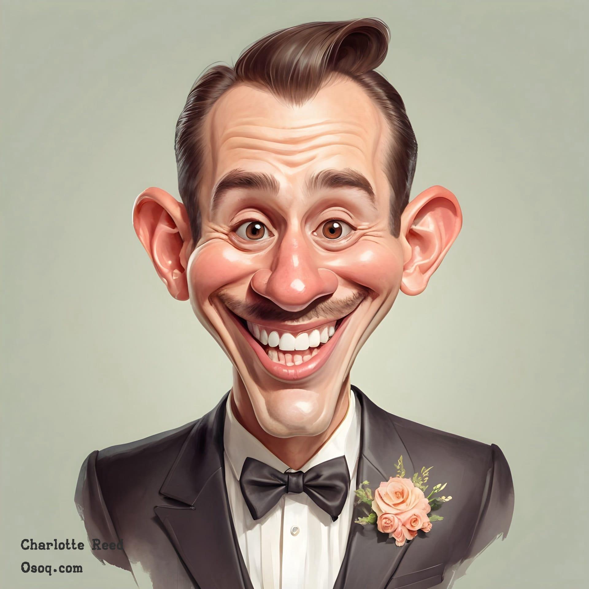 Groom caricature 05