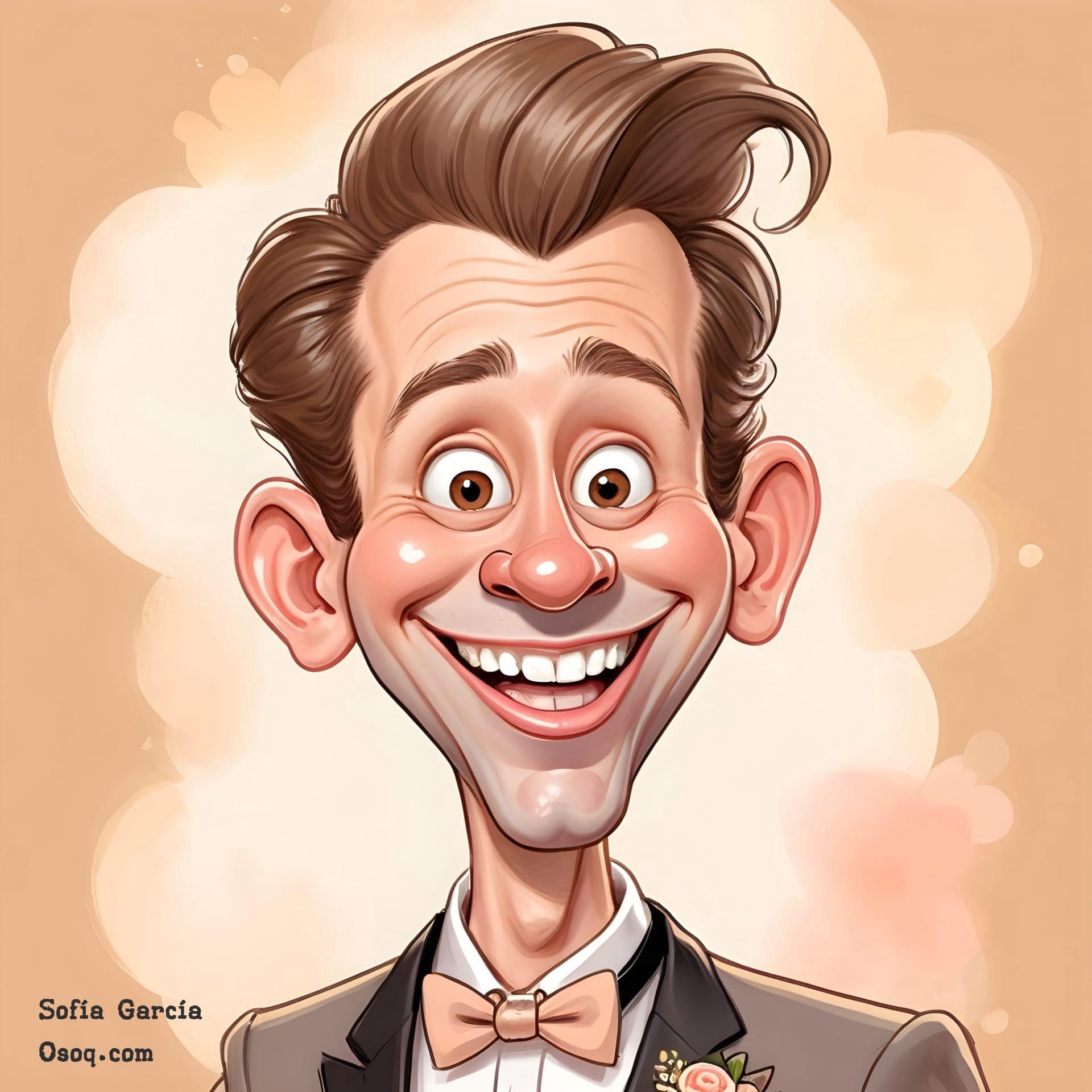 Groom caricature 06