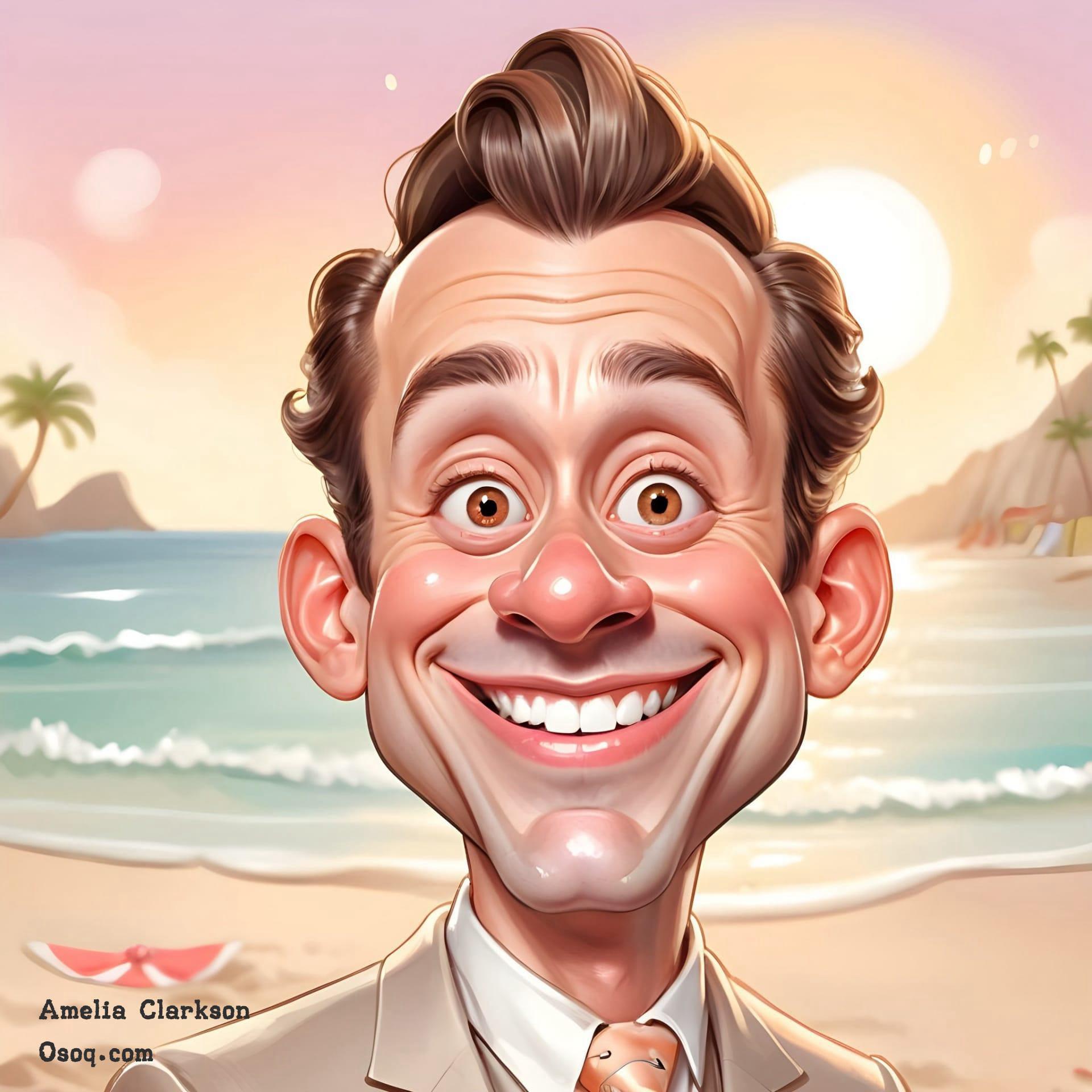 Groom caricature 10