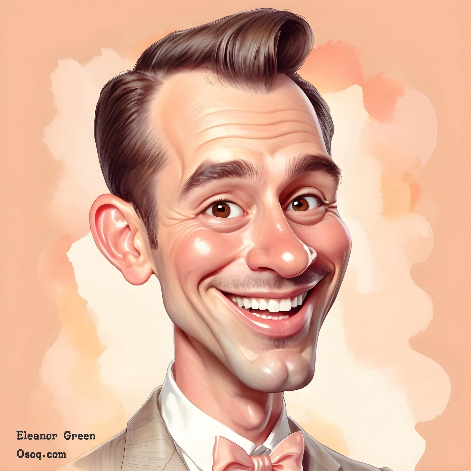 Groom caricature 14