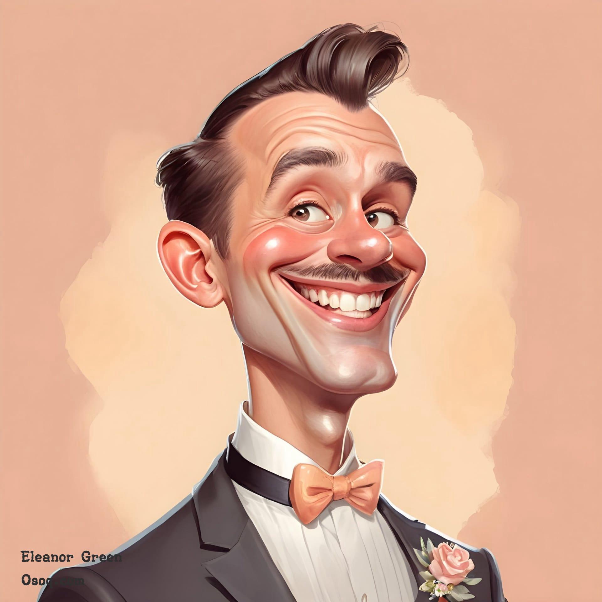 Groom caricature 15