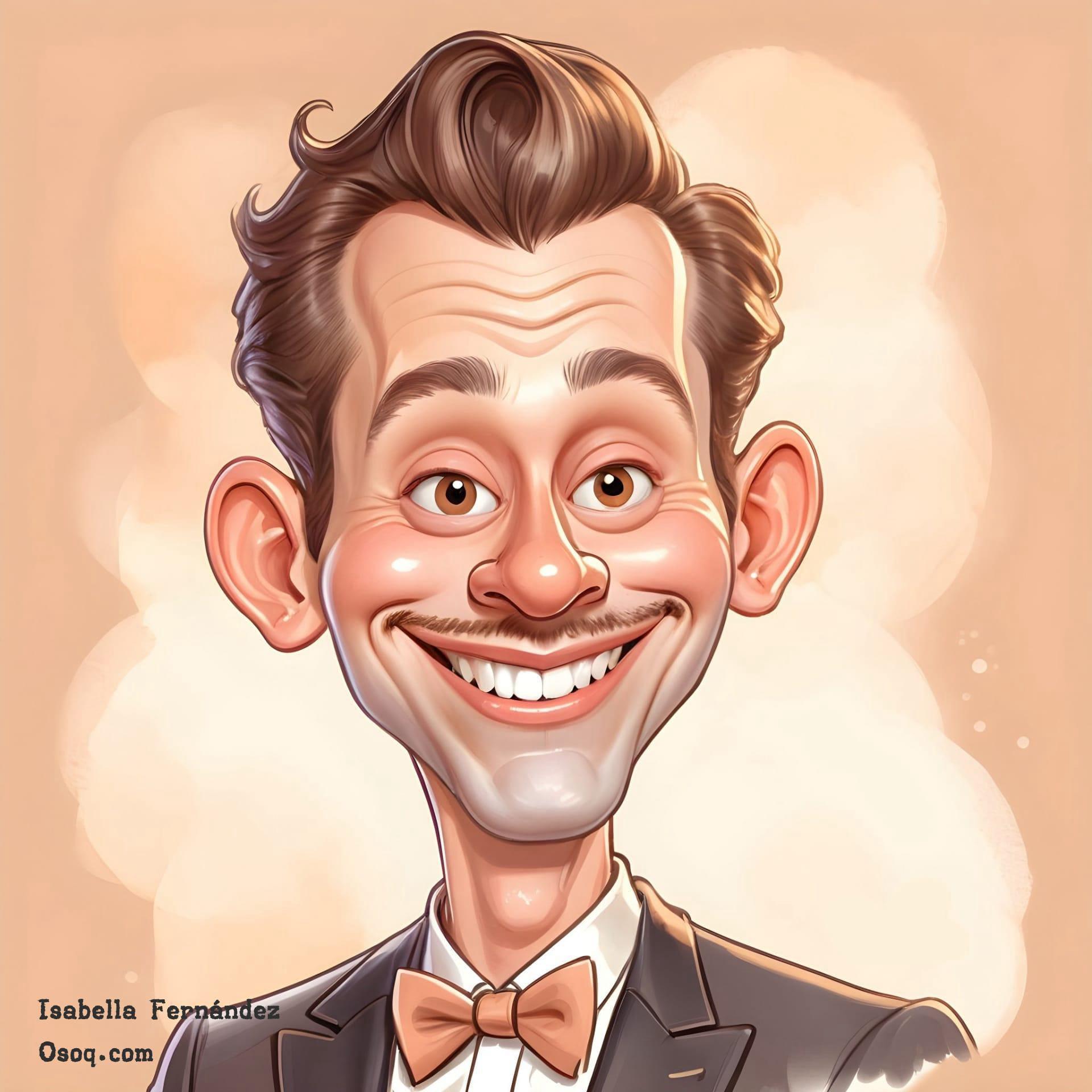 Groom caricature 16