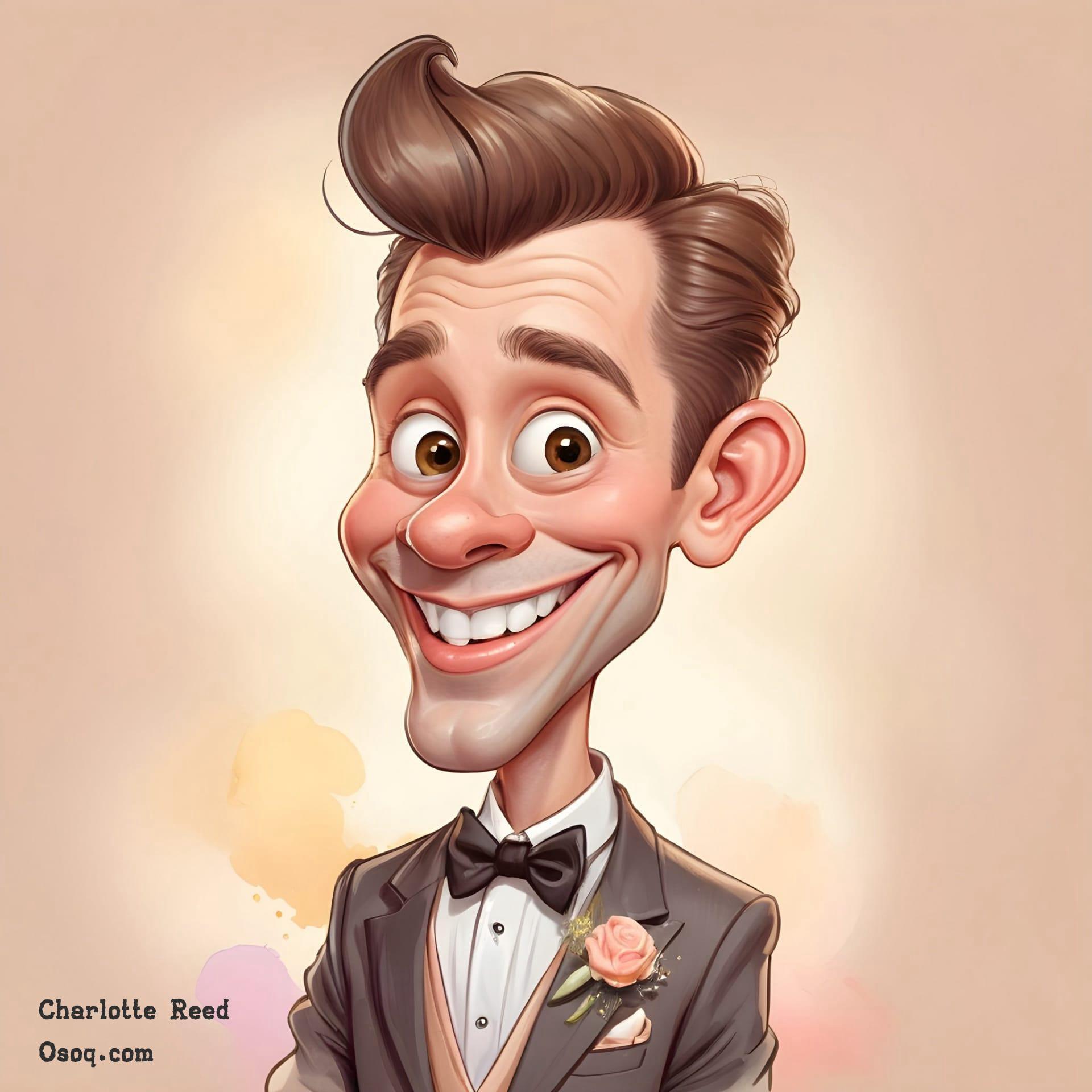 Groom caricature 19