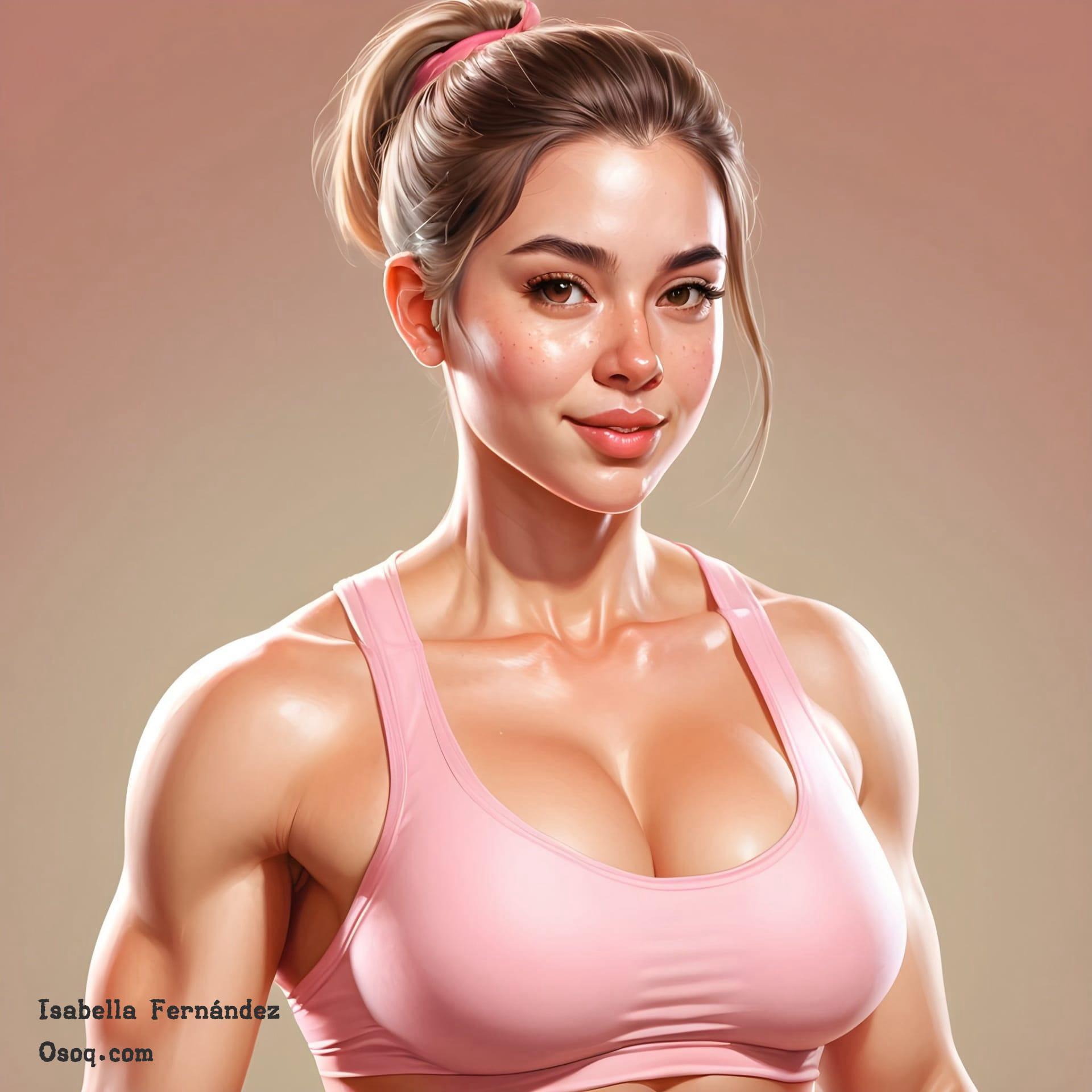 Gym caricature 06