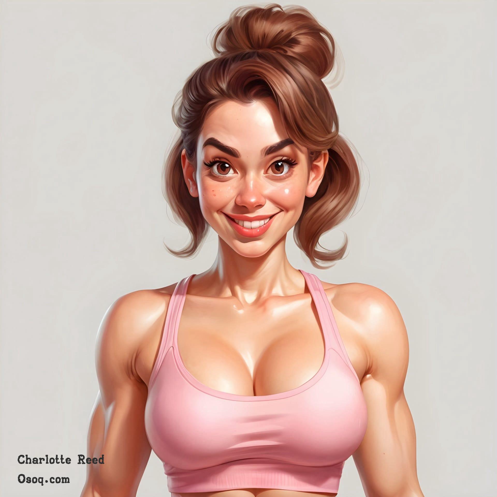 Gym caricature 10