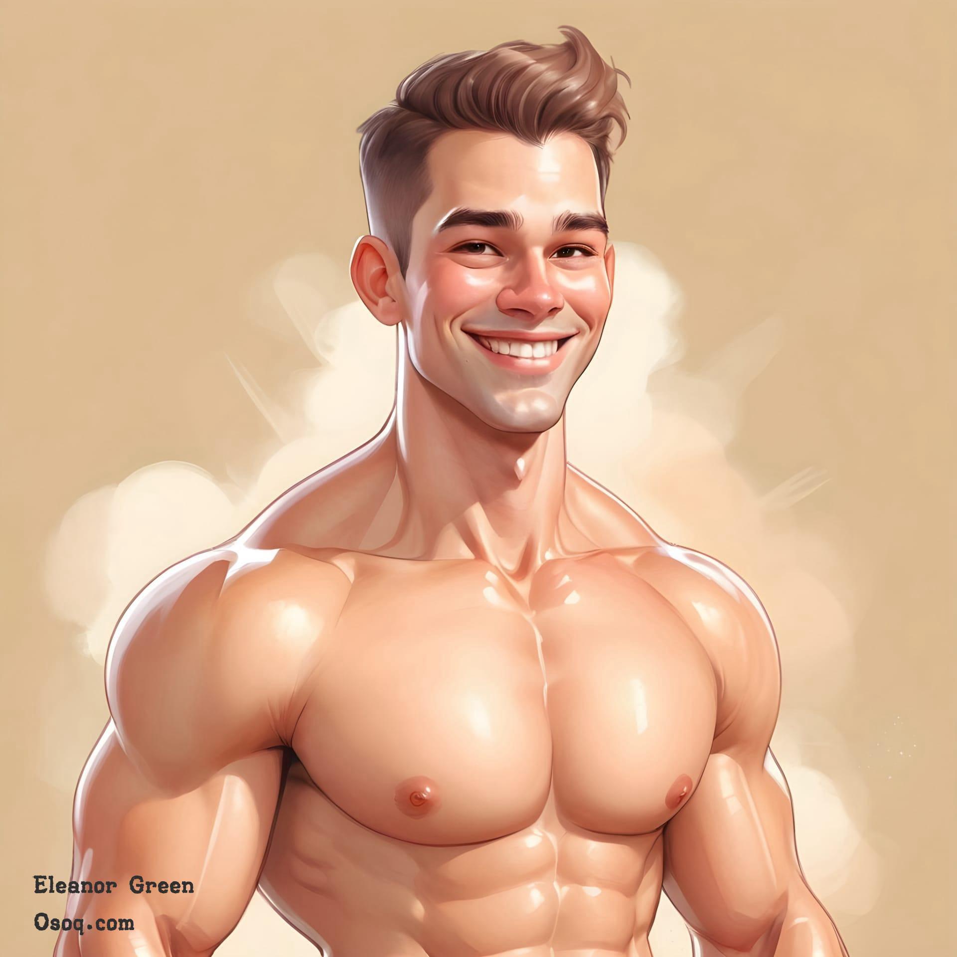 Gym caricature 20