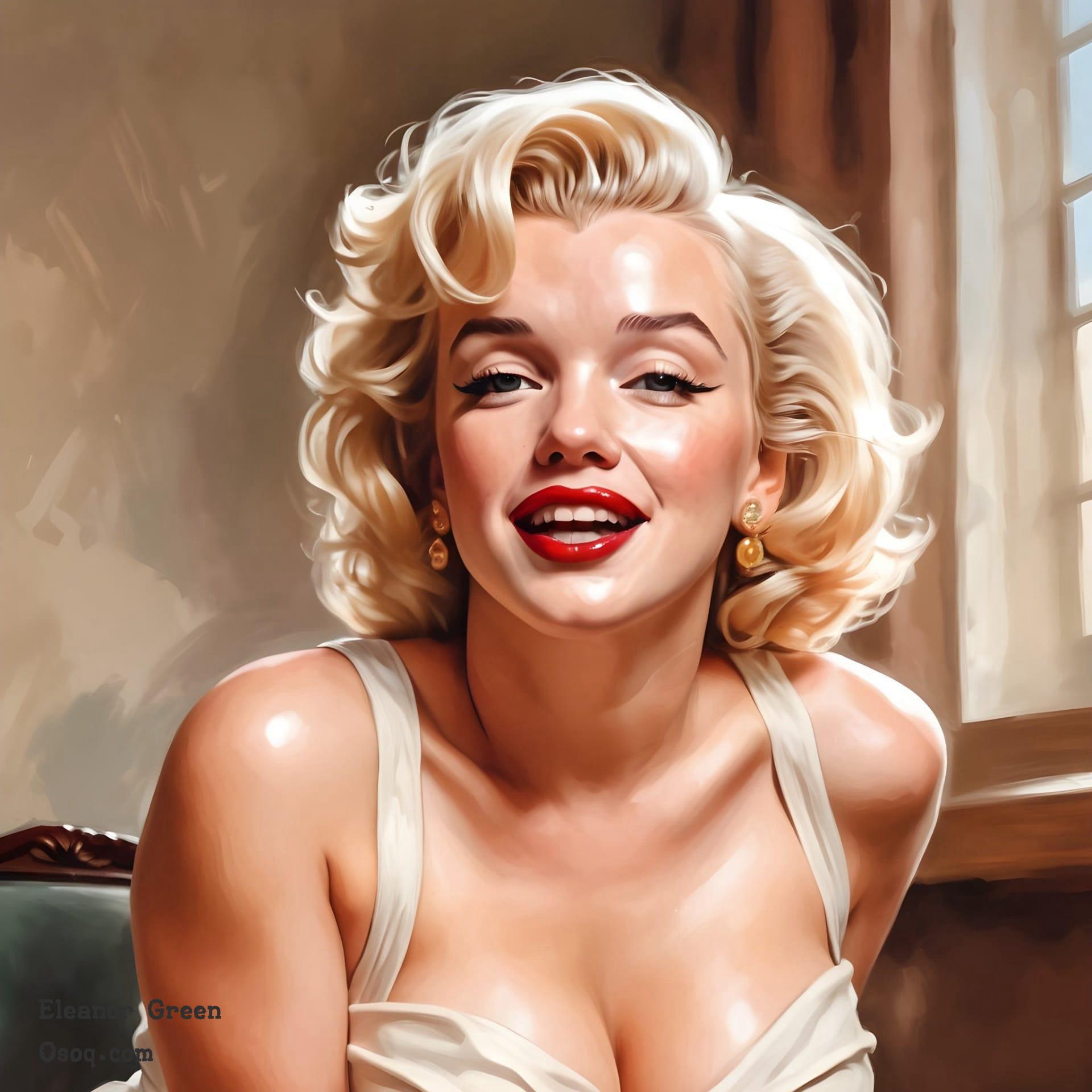 Marilyn monroe caricature 05