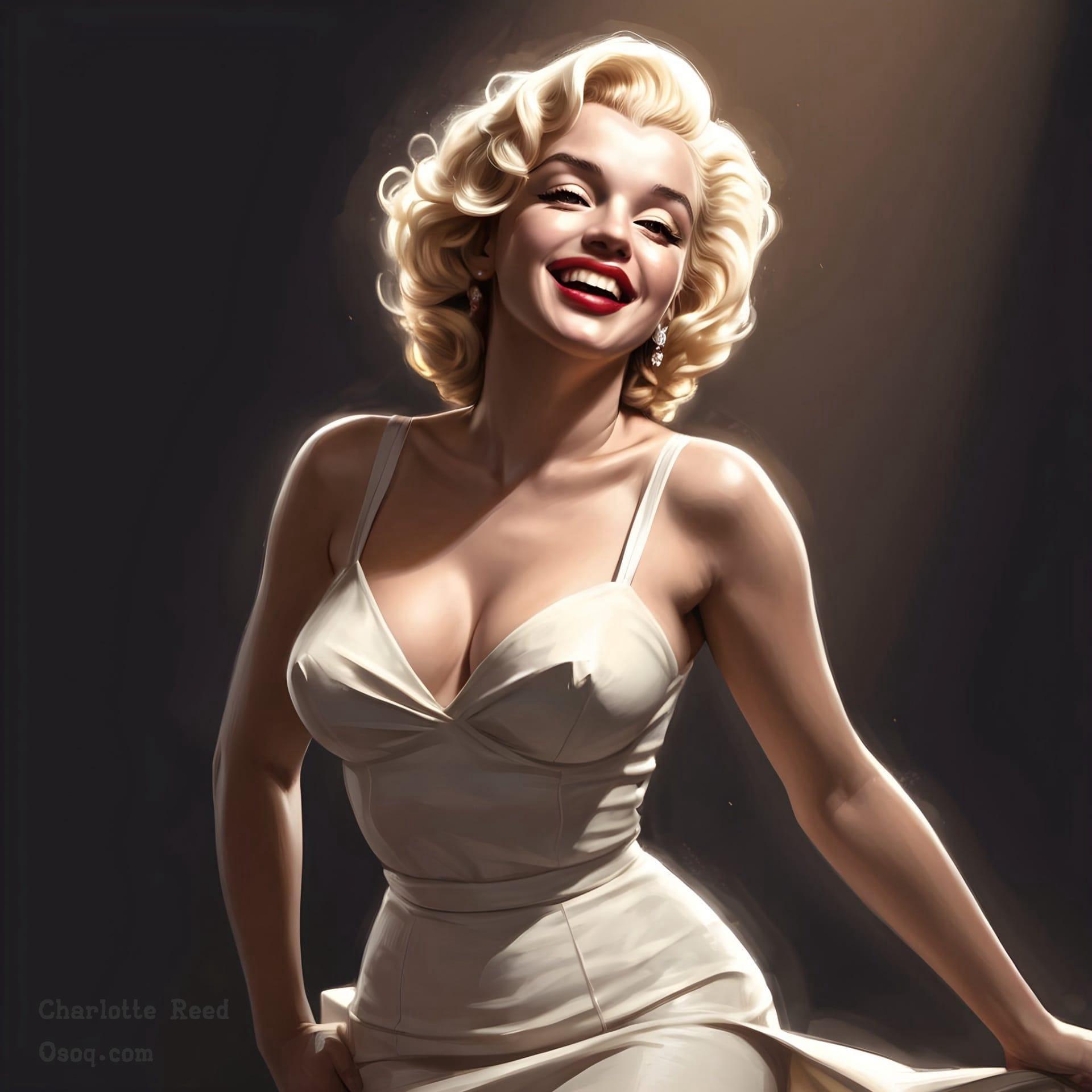 Marilyn monroe caricature 10