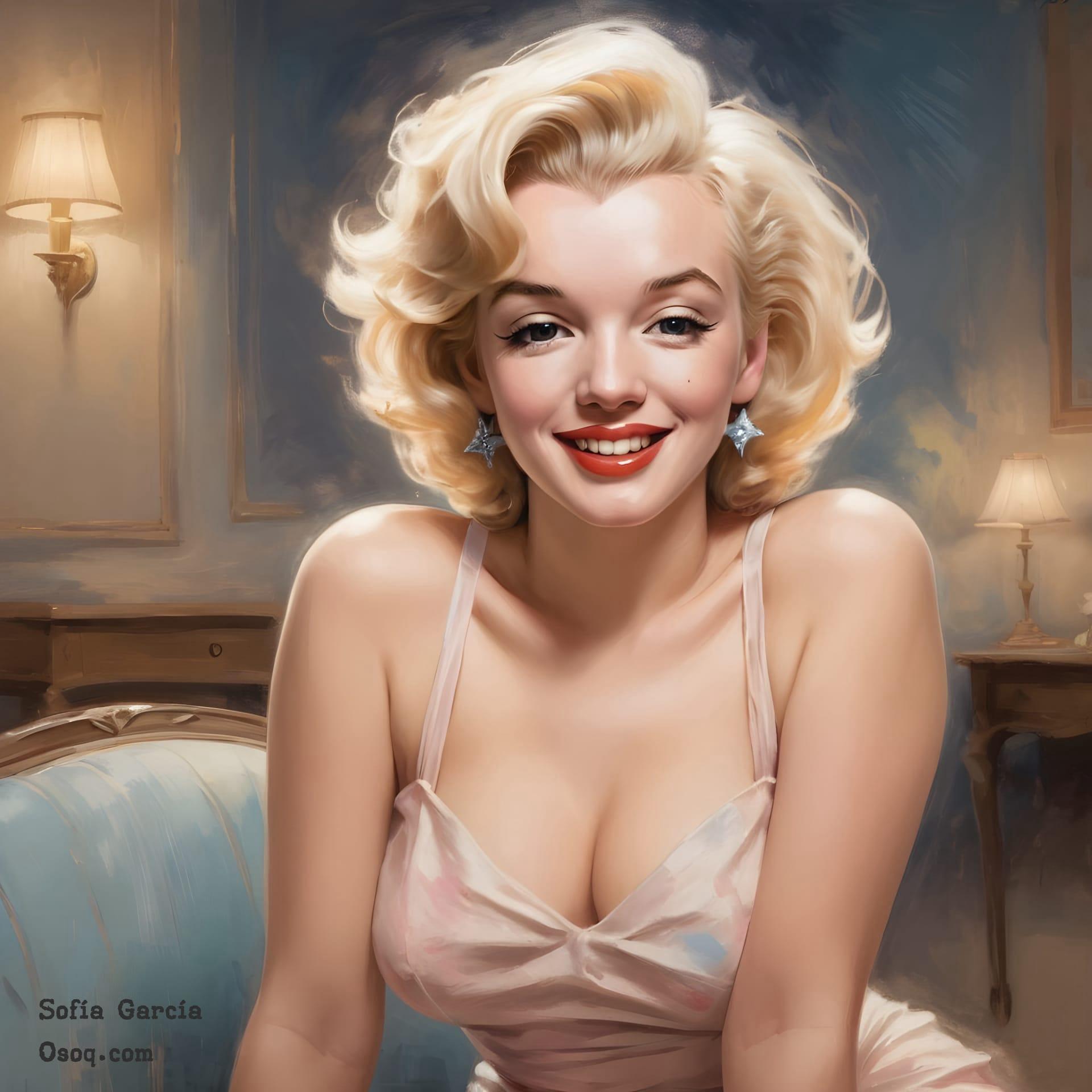 Marilyn monroe caricature 13