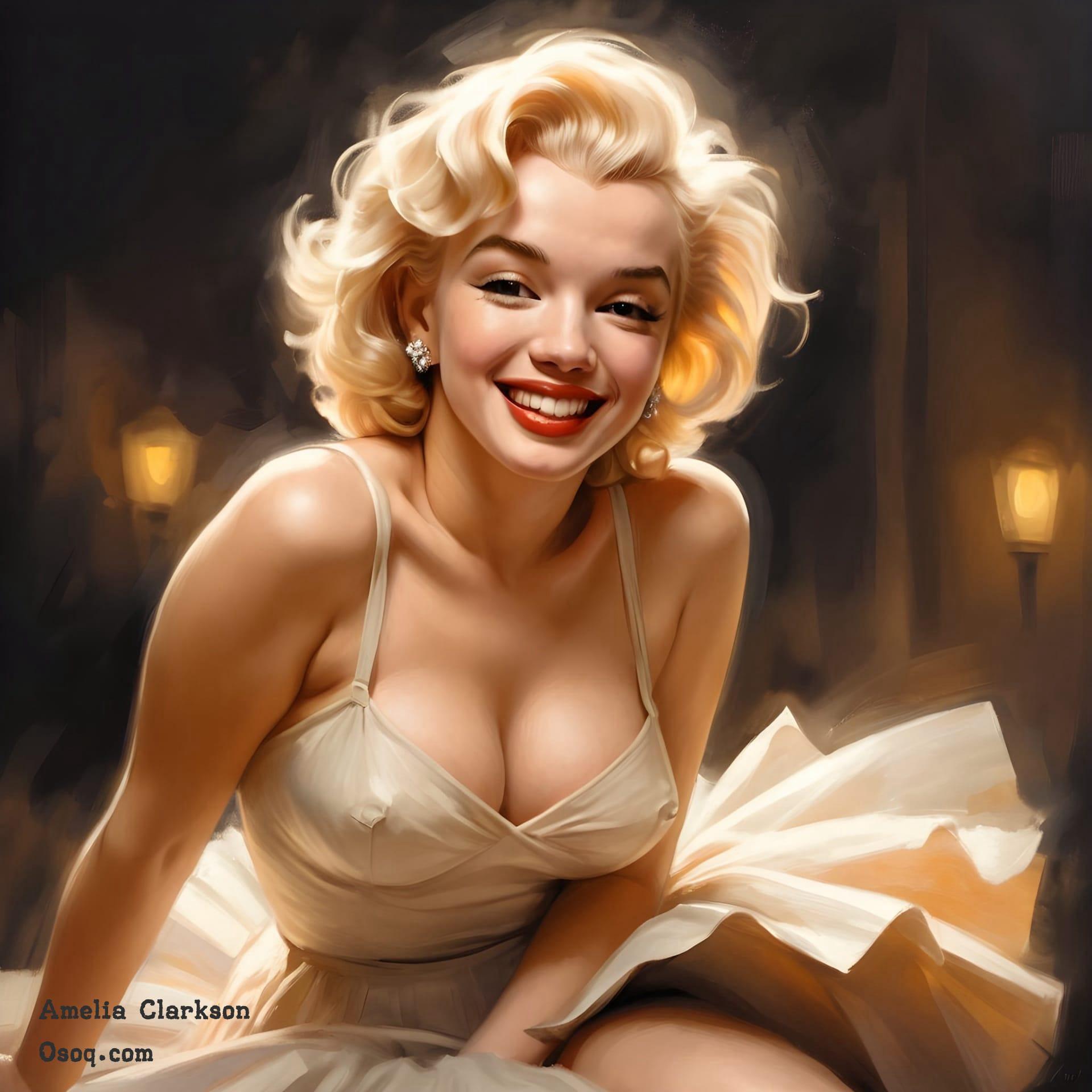 Marilyn monroe caricature 18