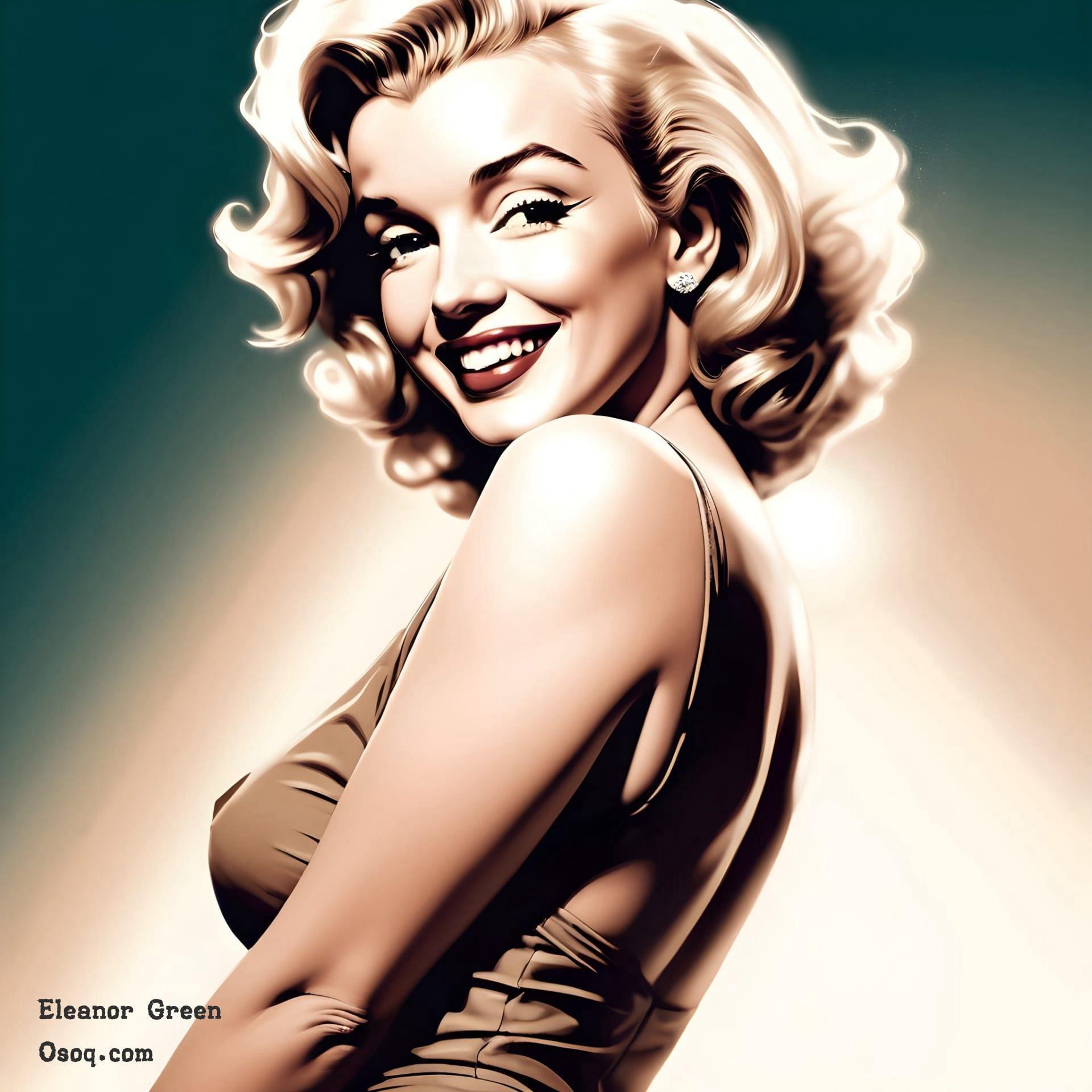 Marilyn monroe caricature 19