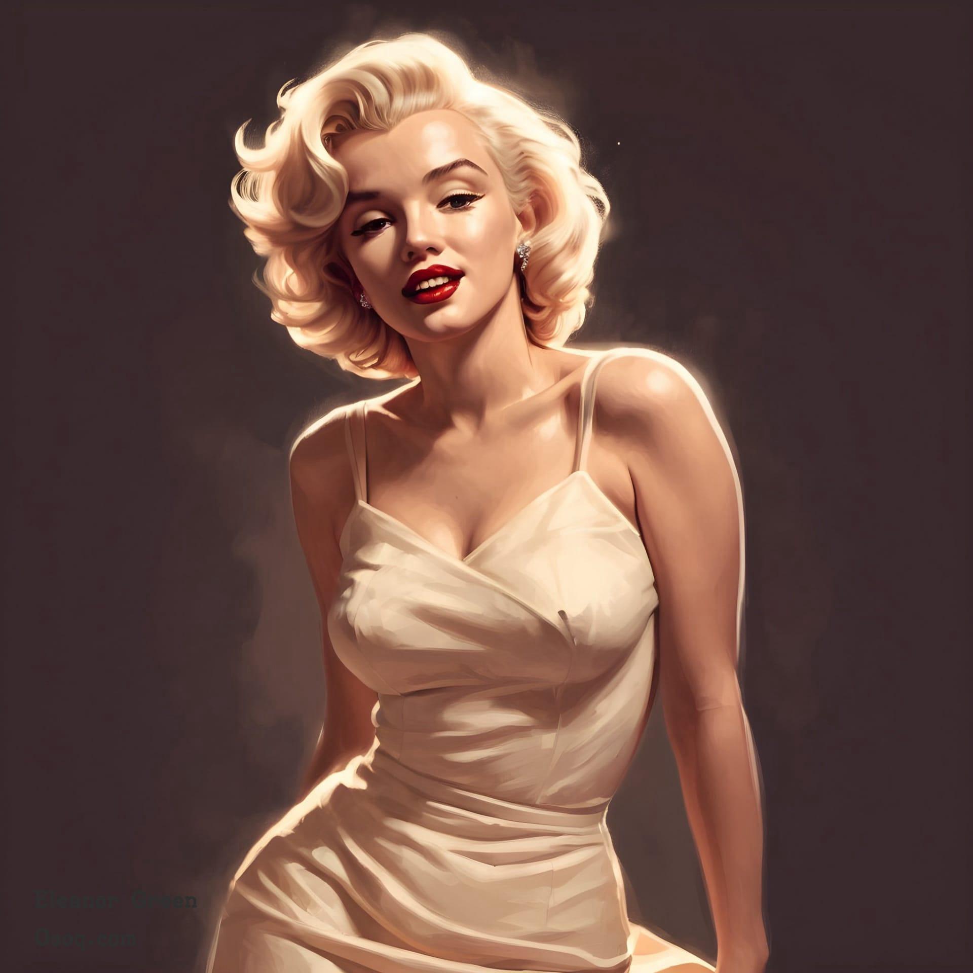 Marilyn monroe caricature 20