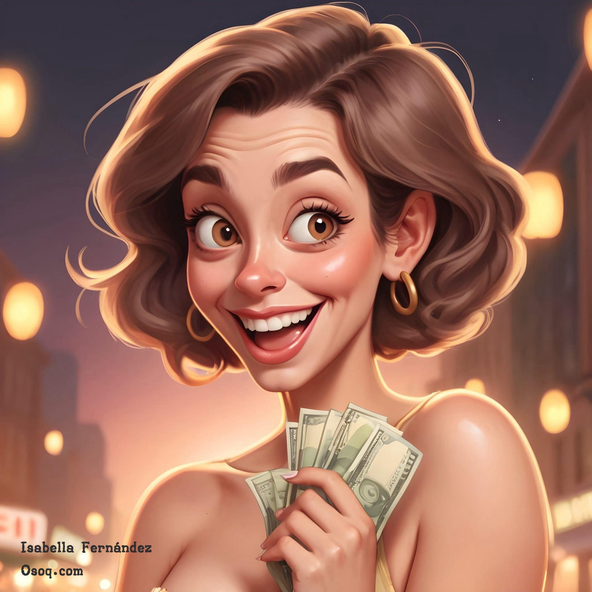 Money caricature 01