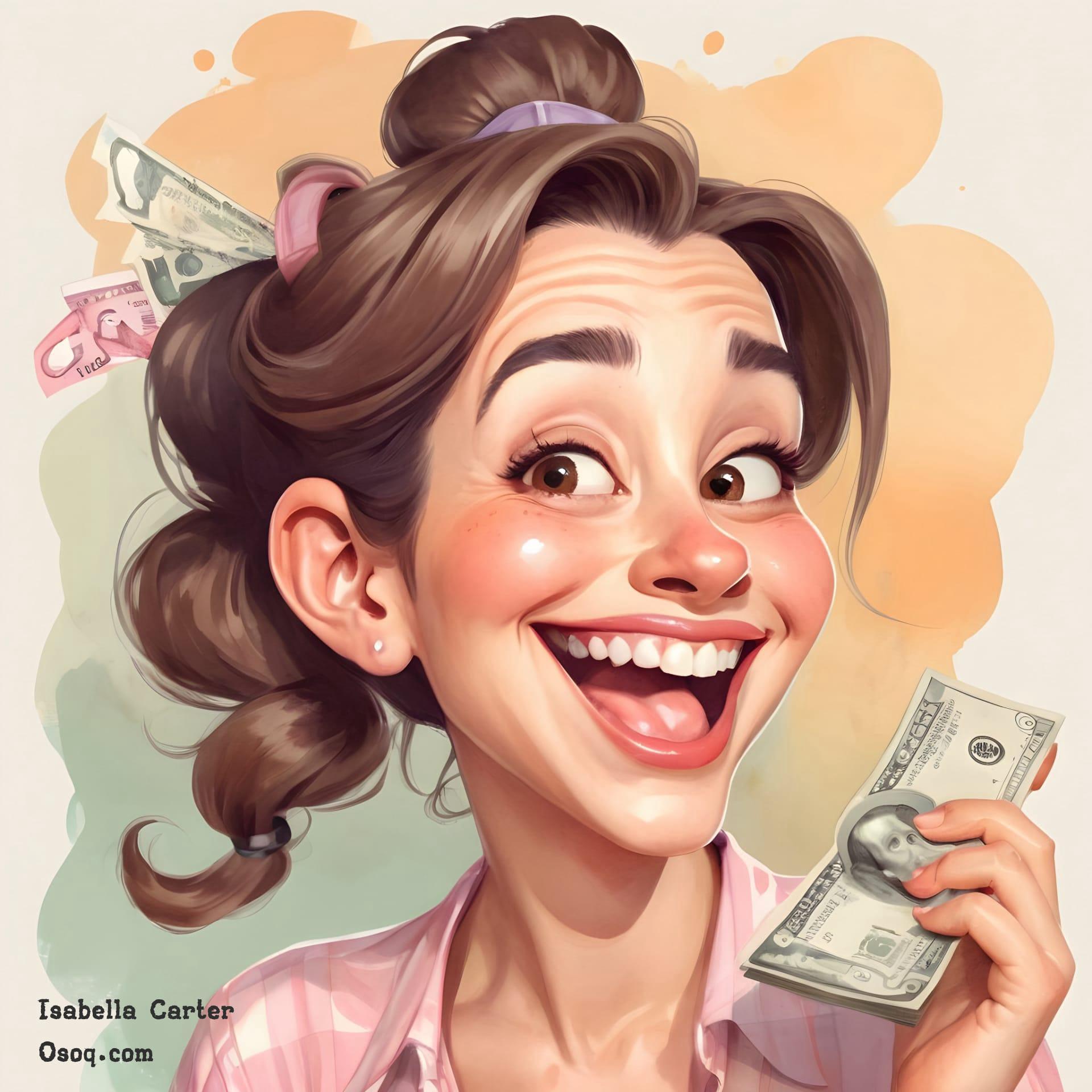 Money caricature 03