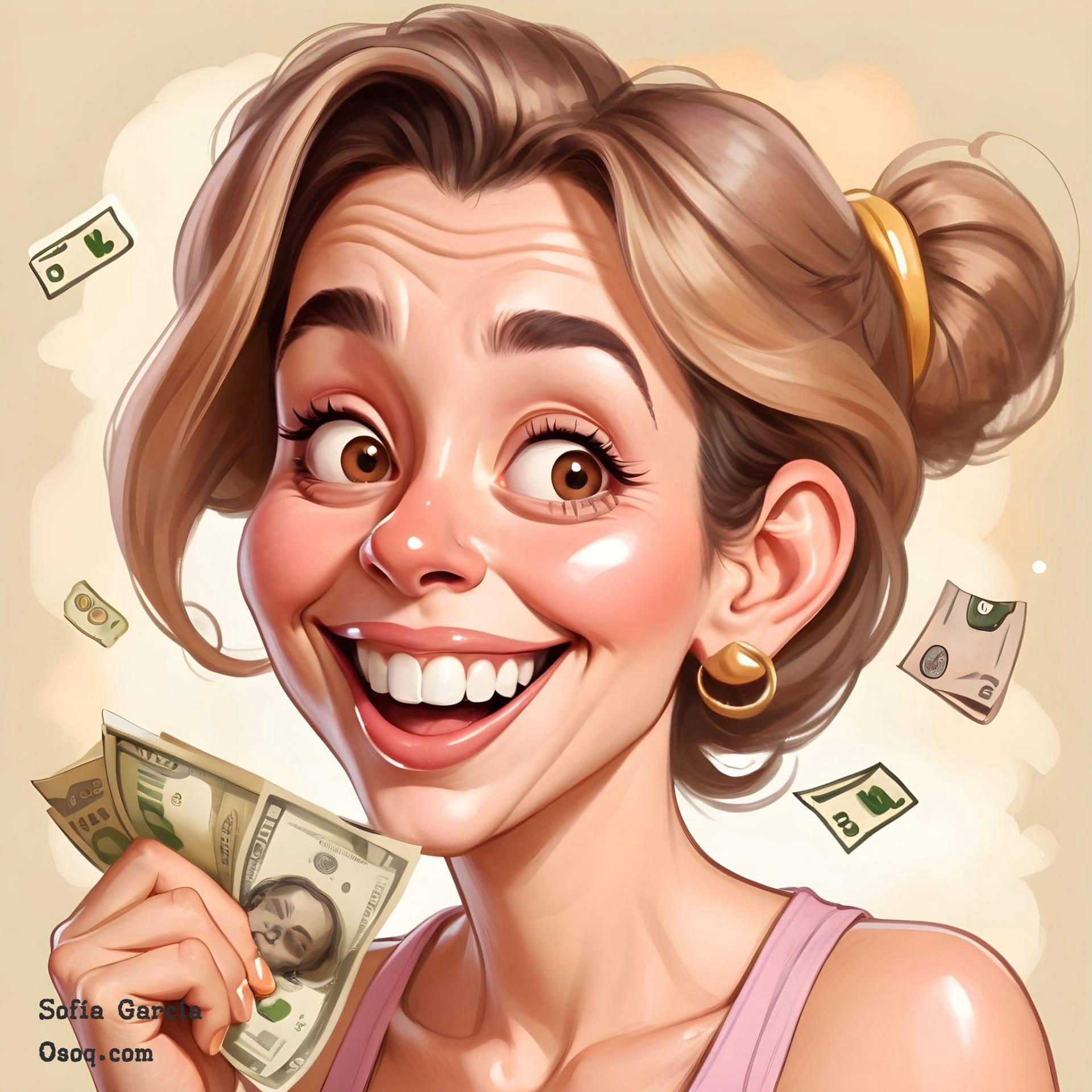 Money caricature 06