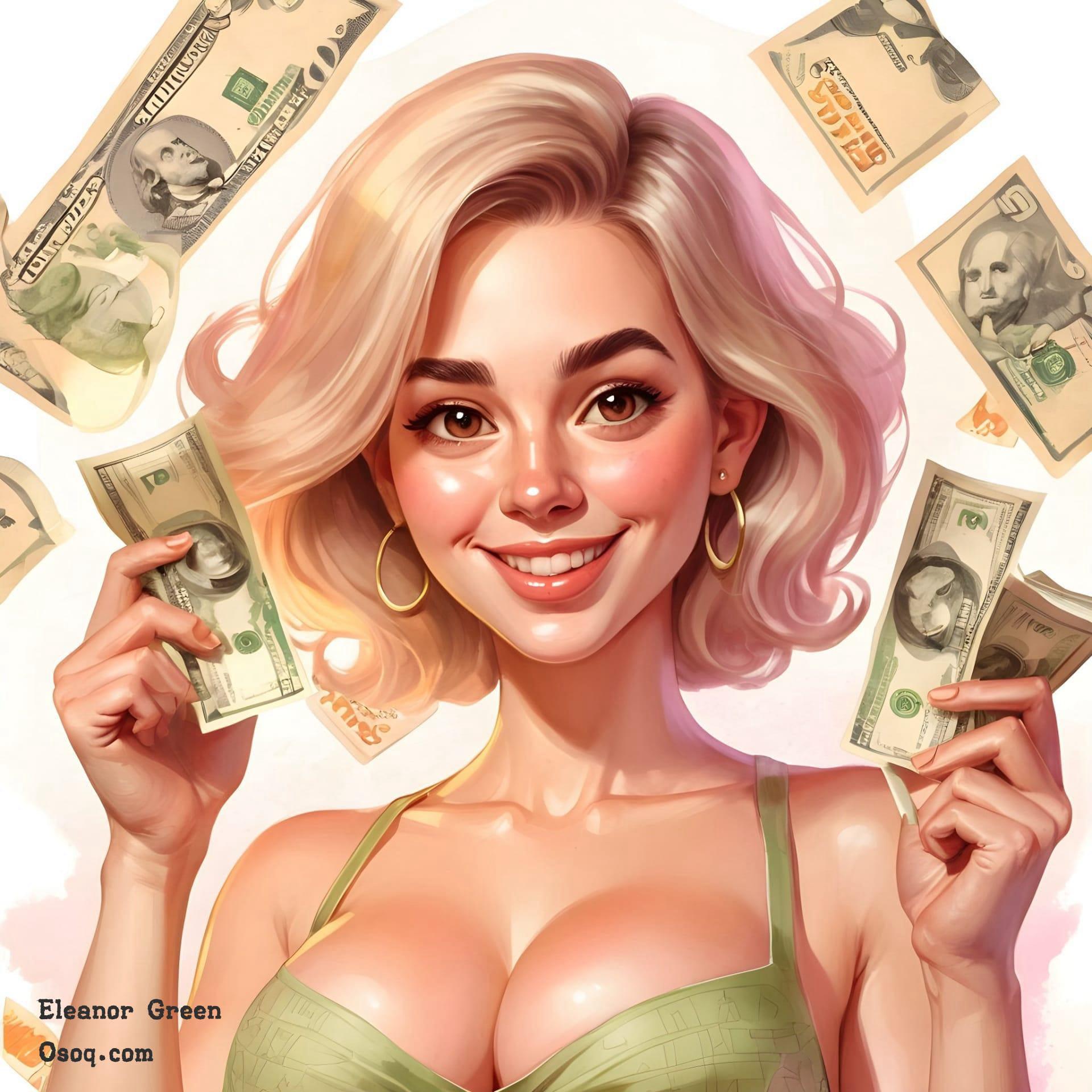 Money caricature 15