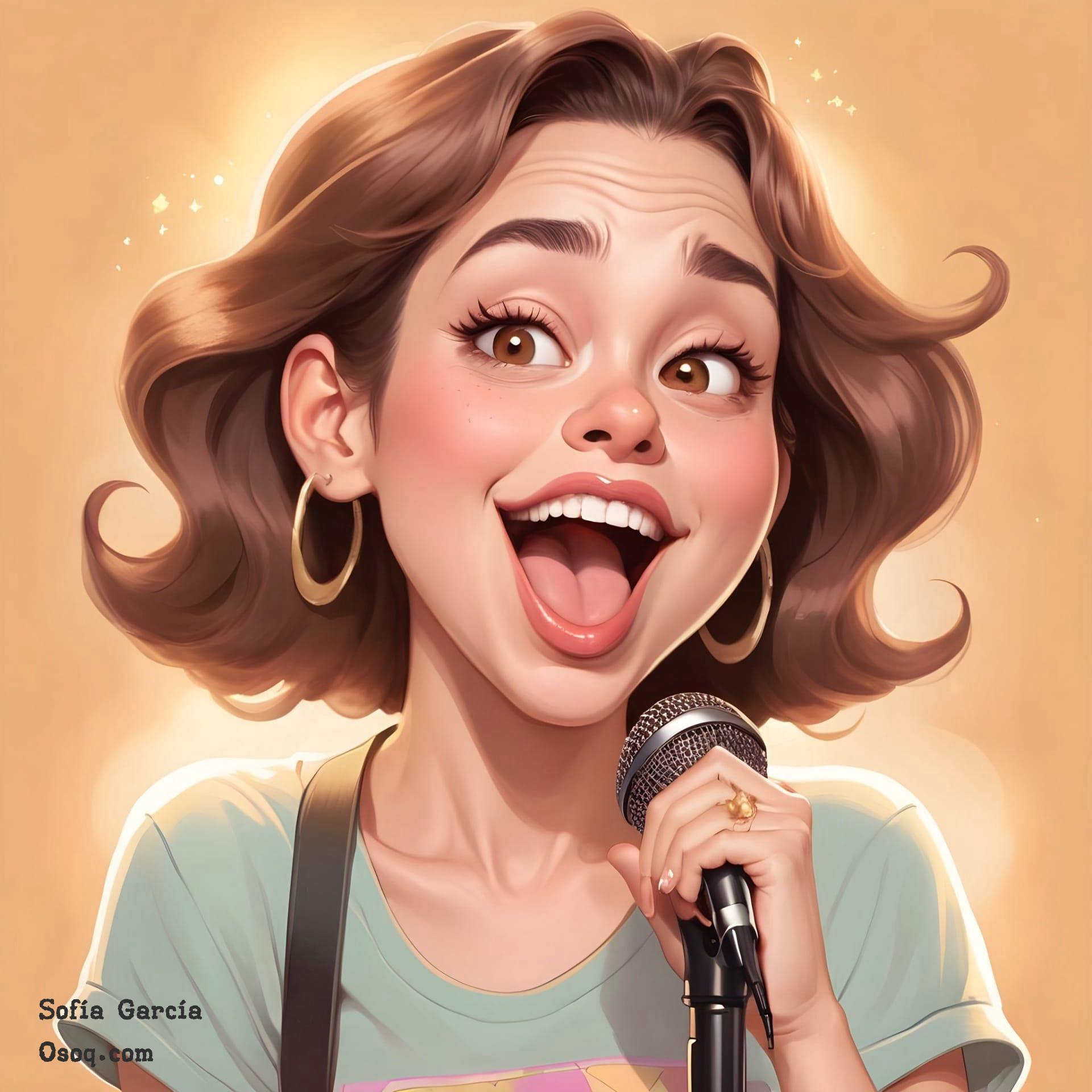 Music caricature 01