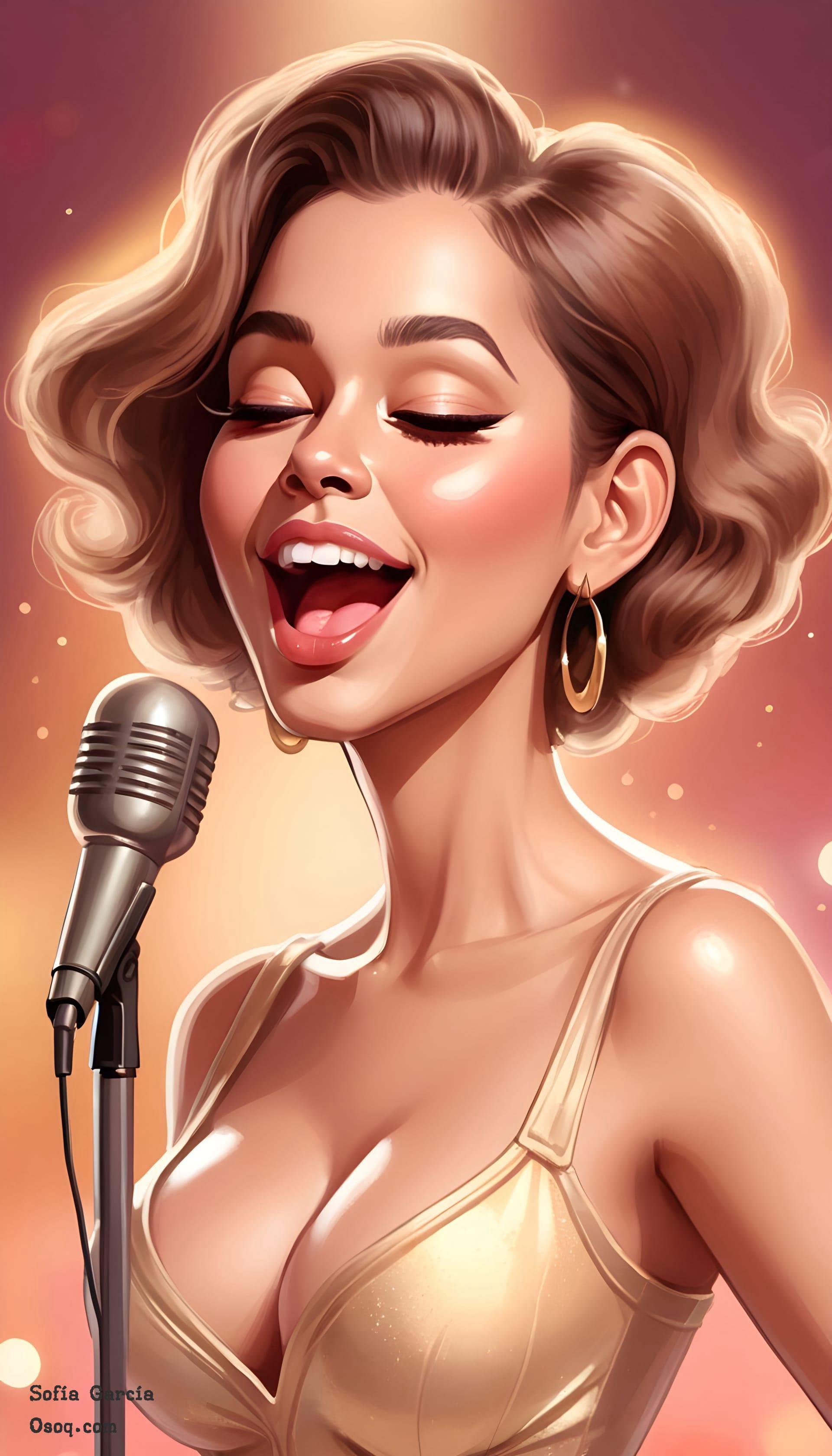 Music caricature 03