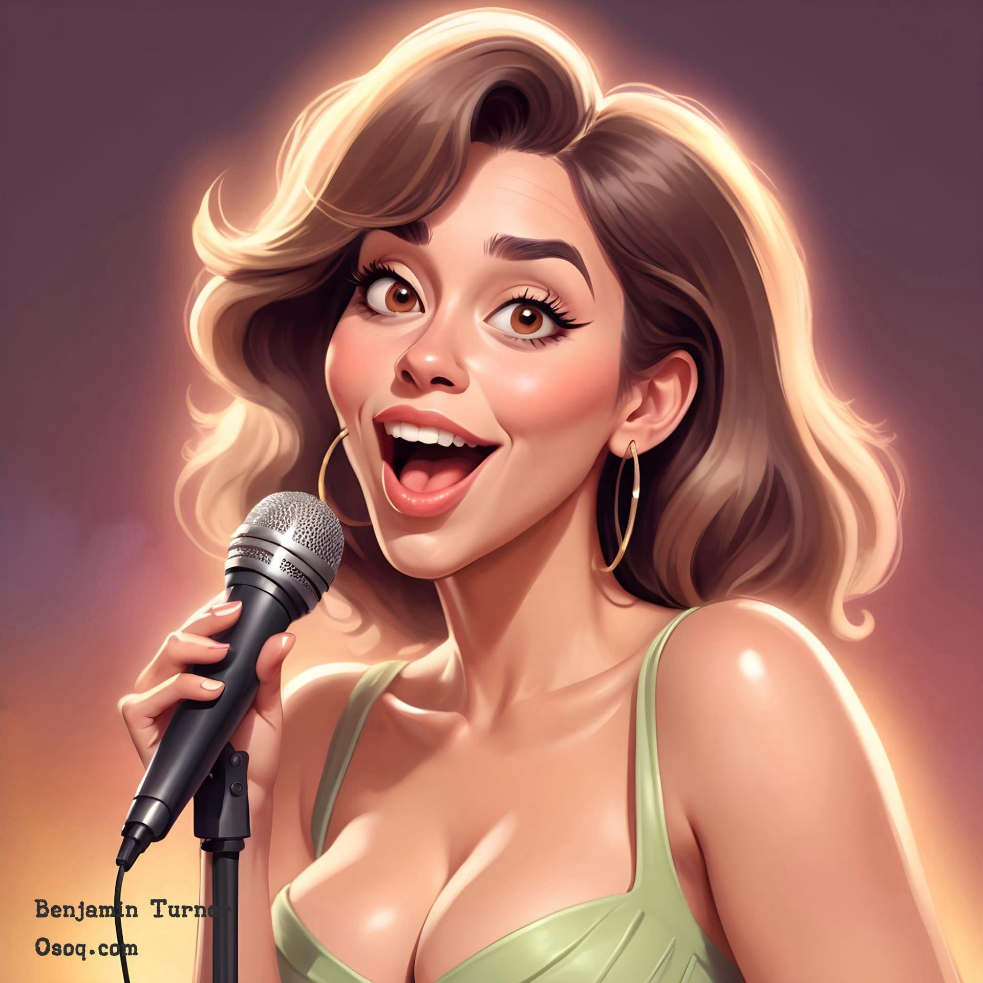 Music caricature 04