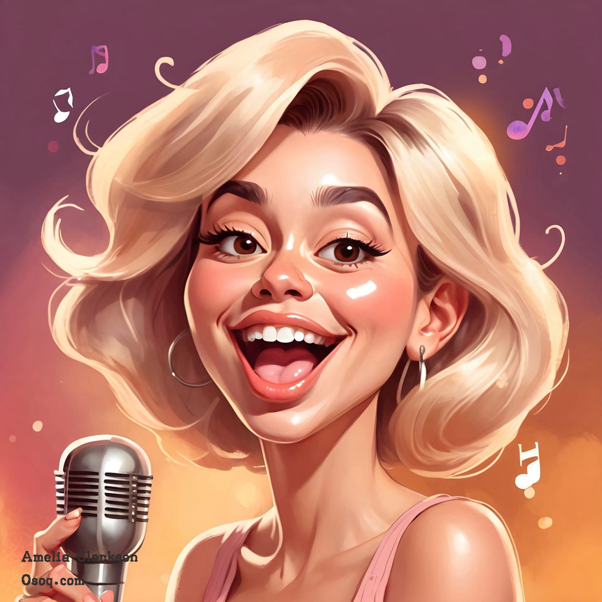 Music caricature 05